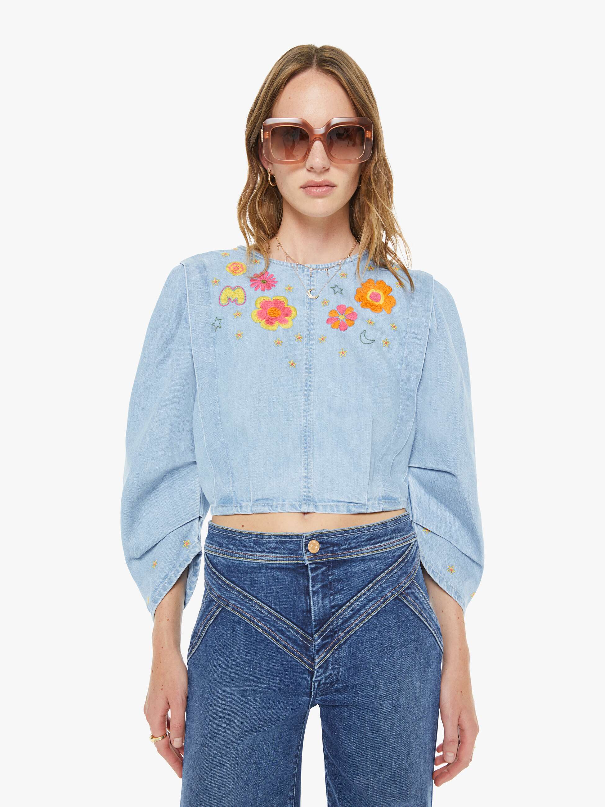 Mother Denim The Criss Cross Roller Heel