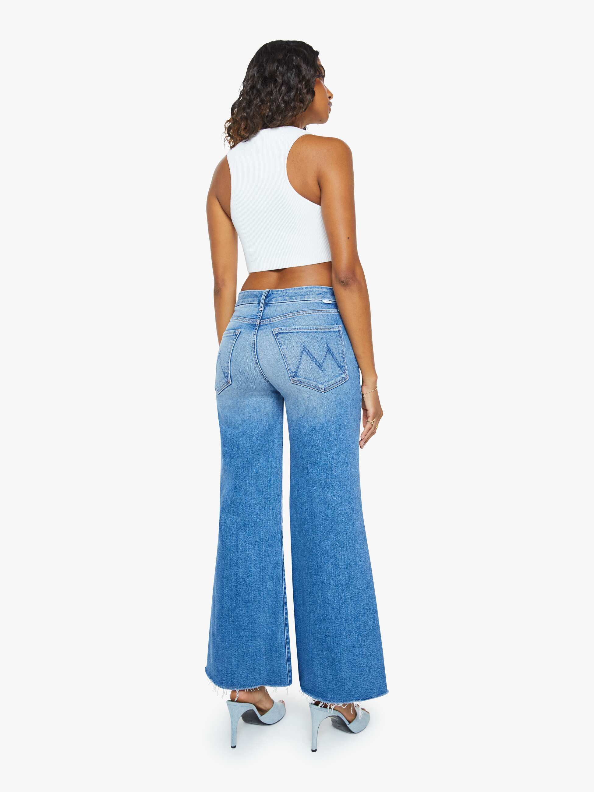 Mother Denim The Roller Fray