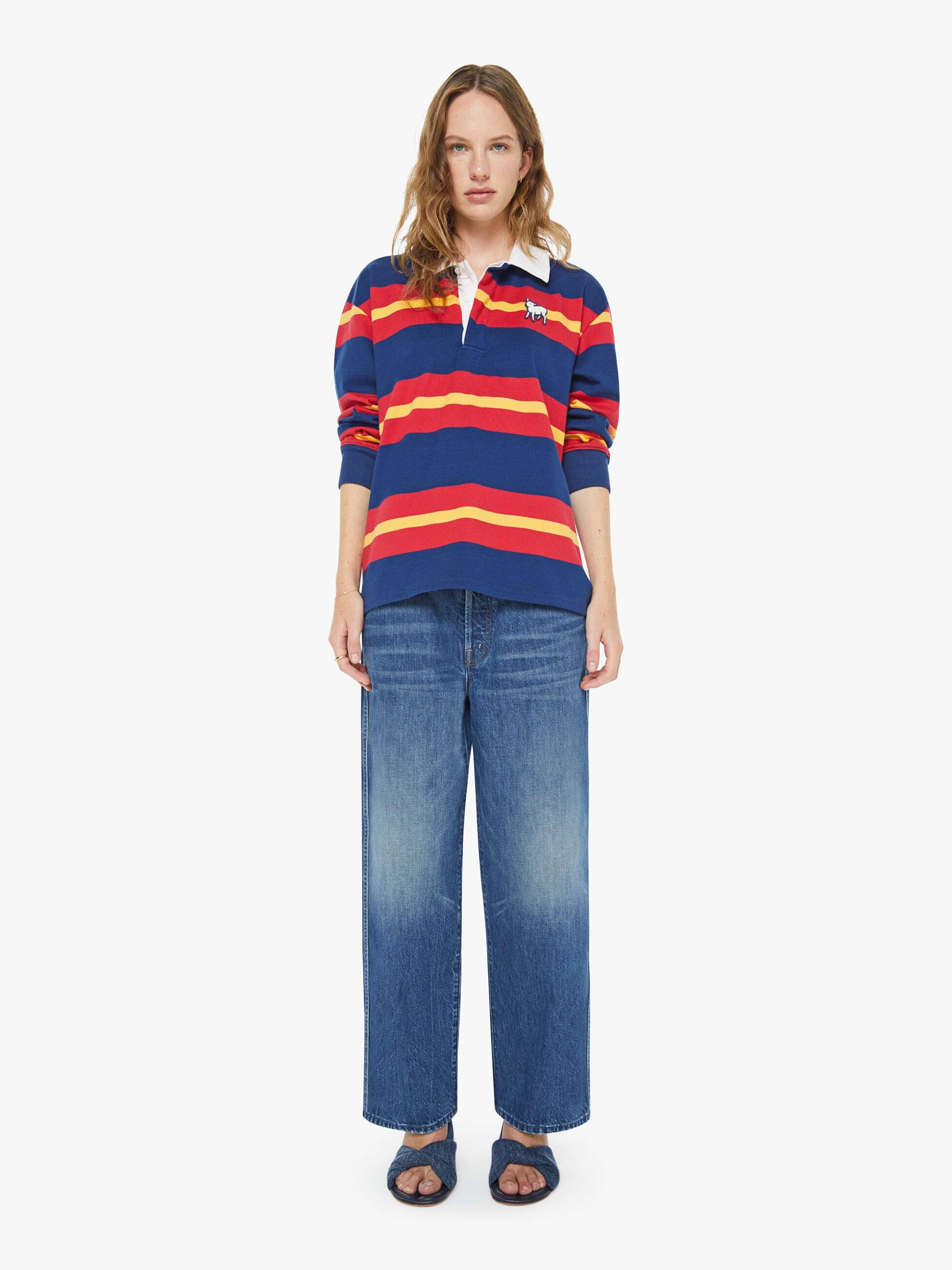 Mother Denim PETITES The Lil Rerun Zip Sneak