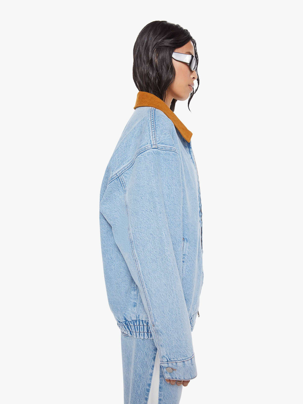 Mother Denim SNACKS! The Nacho Double Dip Nerdy Fray