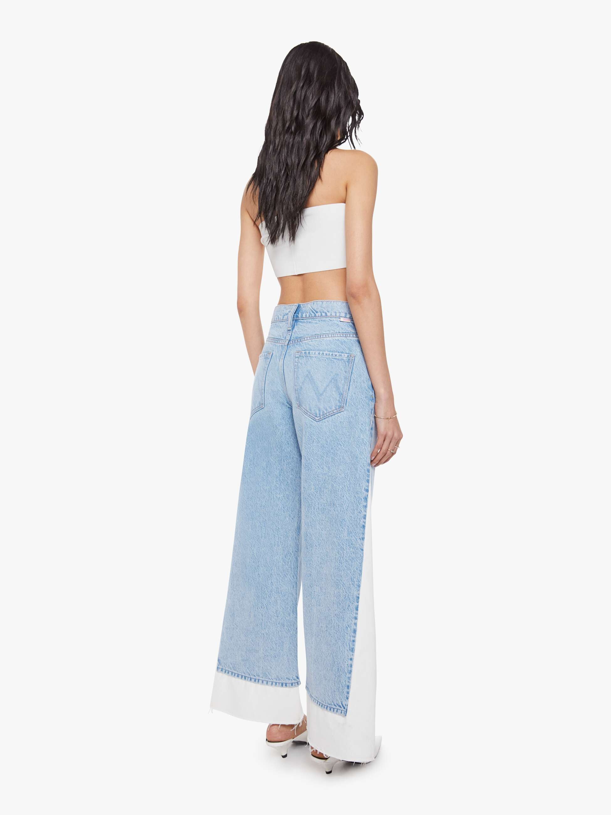 Mother Denim SNACKS! The Nacho Double Dip Nerdy Fray
