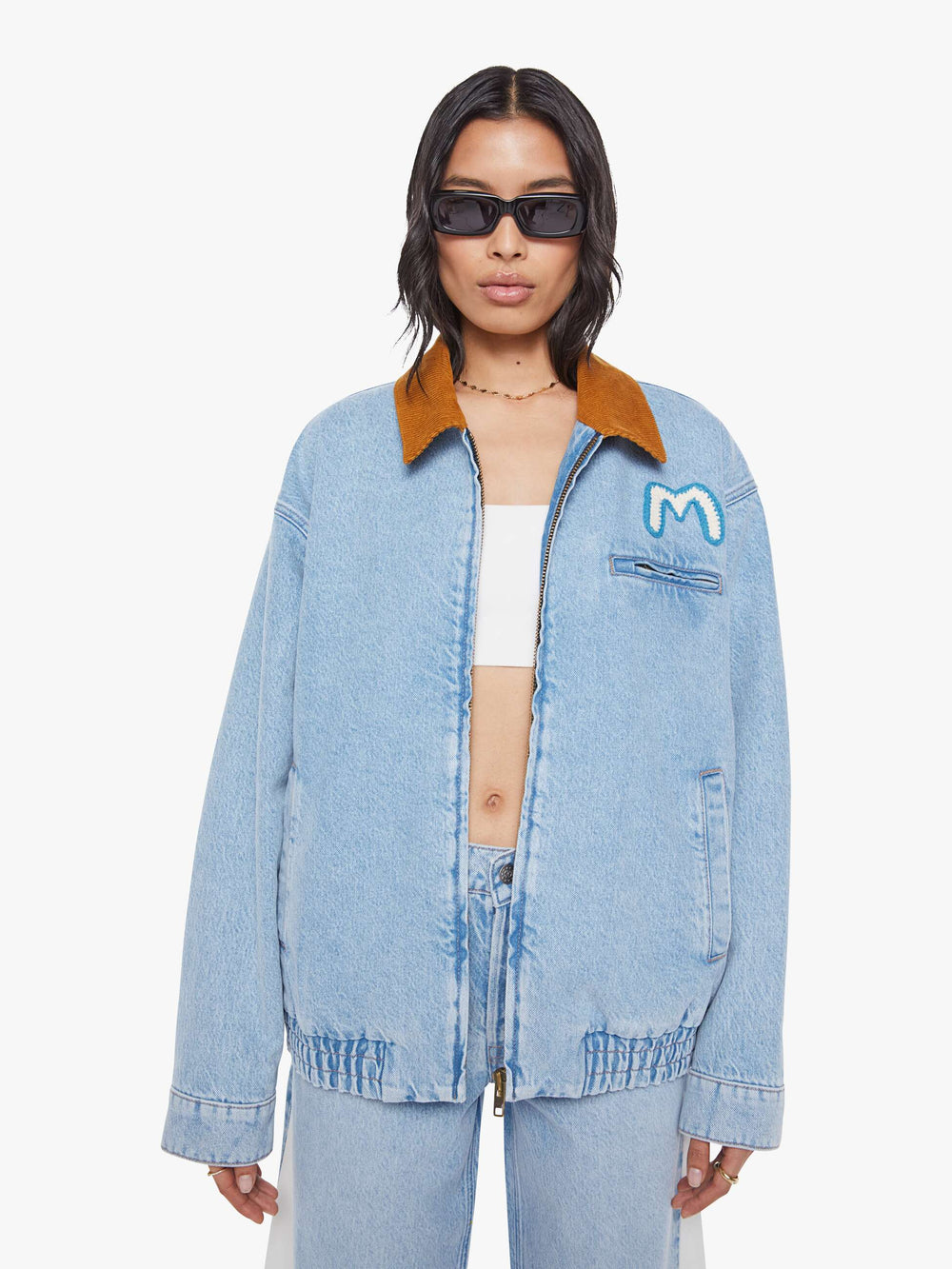 Mother Denim SNACKS! The Nacho Double Dip Nerdy Fray