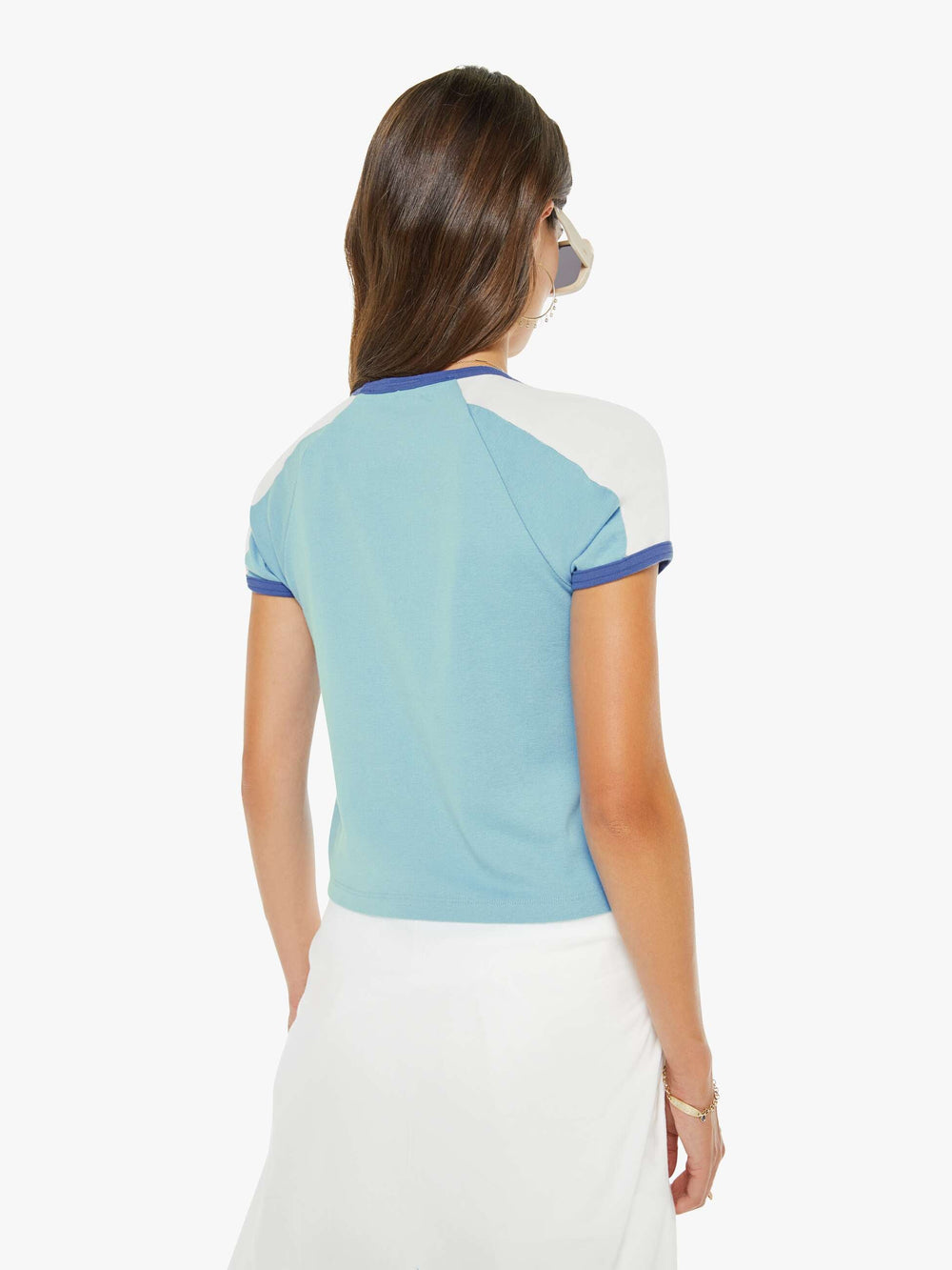 Mother Denim PETITES The Lil Mid Rise Headliner Sneak