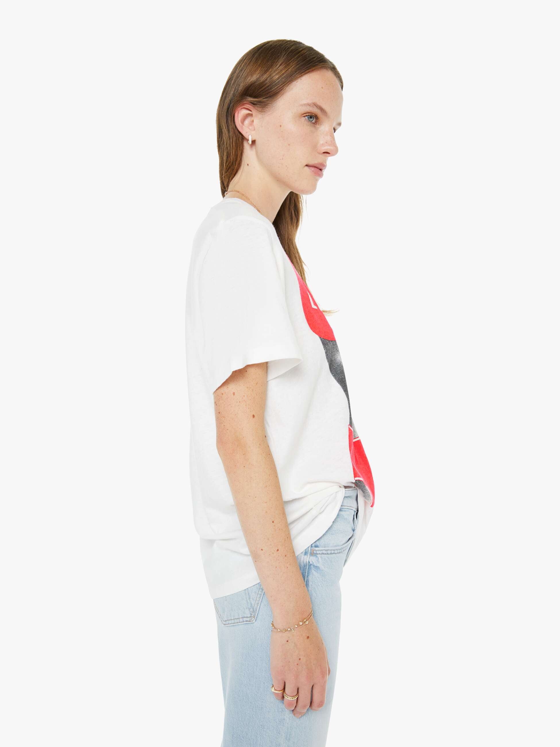 Mother Denim The Hustler Roller Skimp Fray