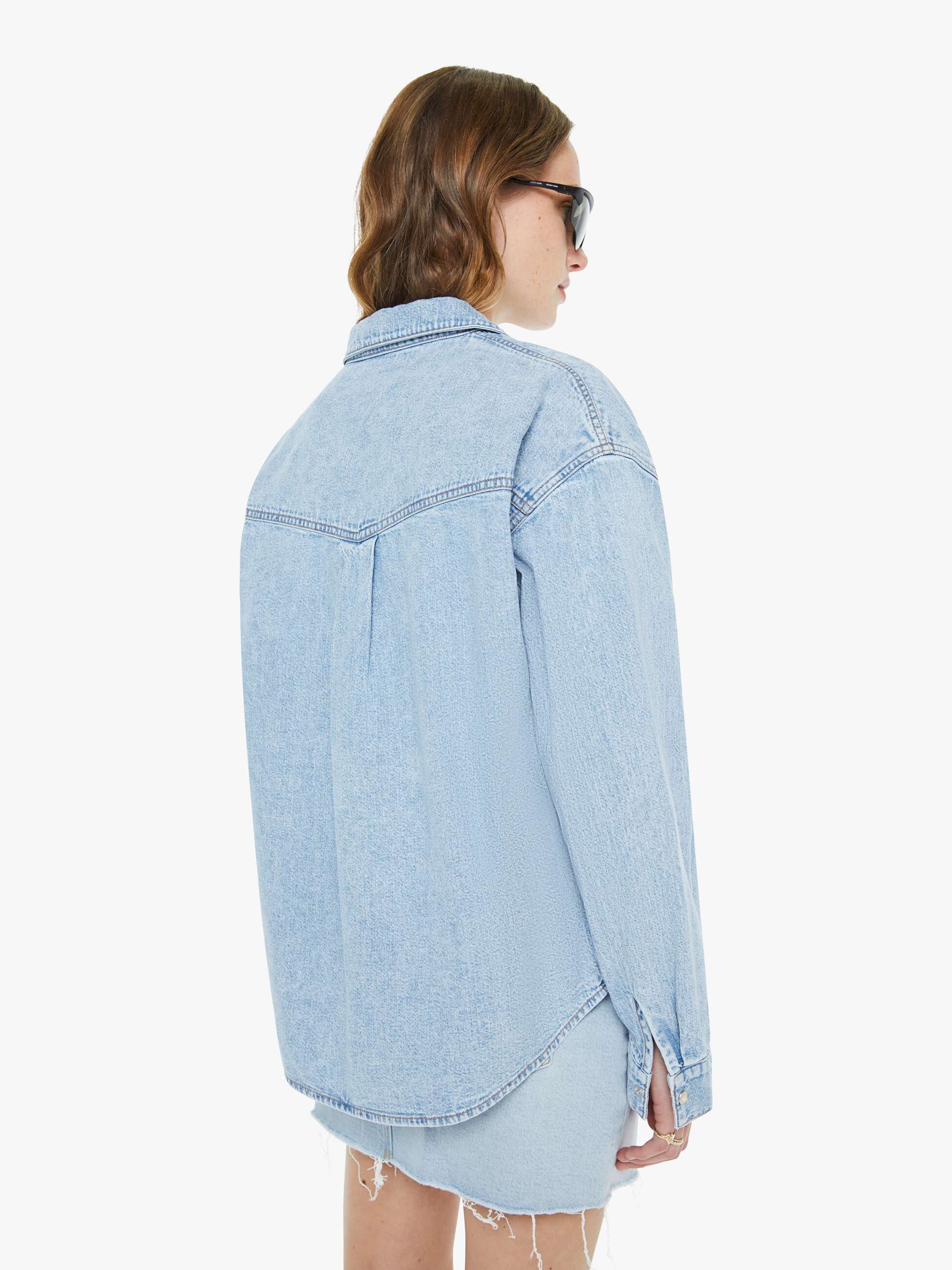 Mother Denim The Vagabond Mini Fray