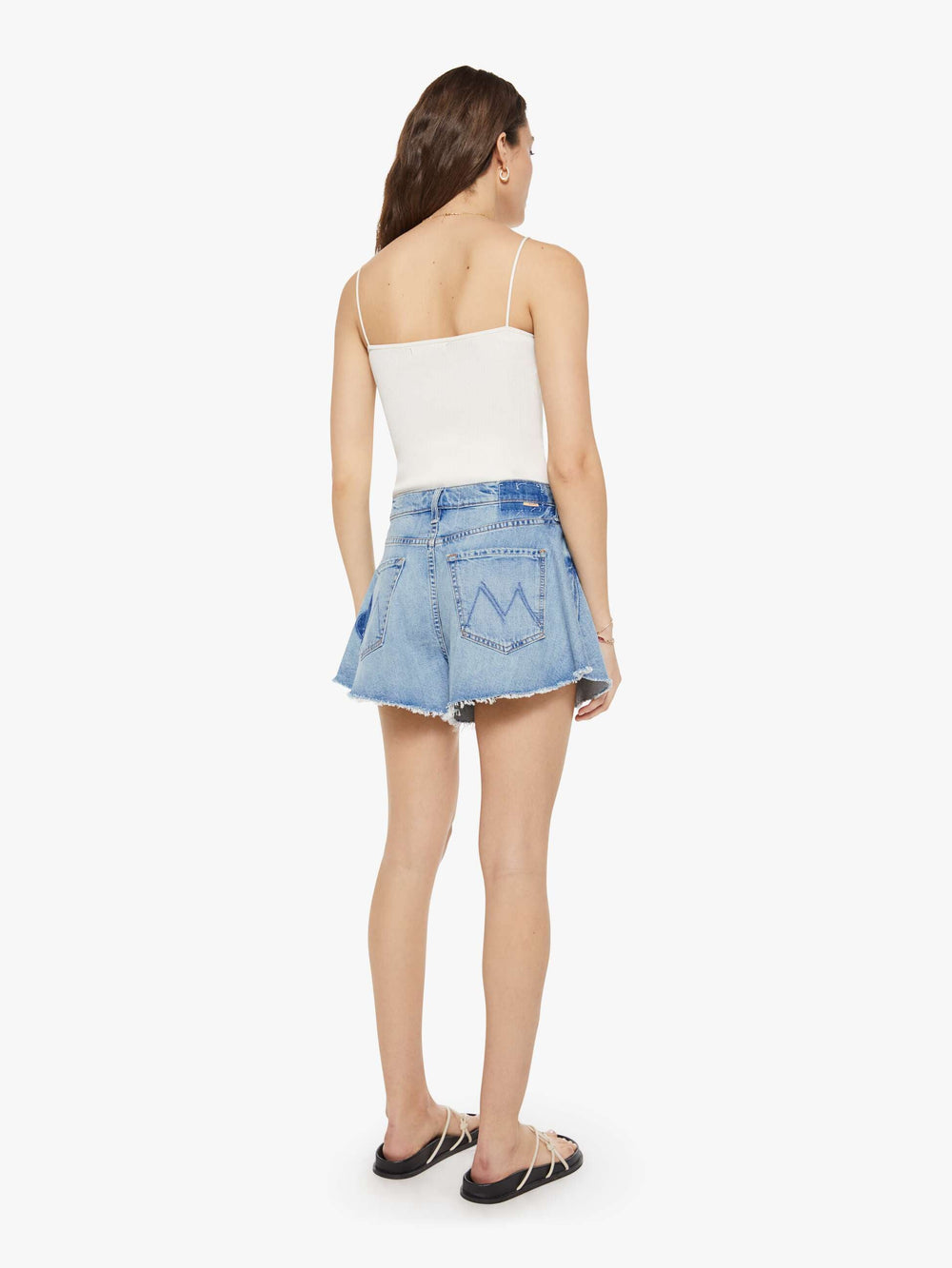 Mother Denim The Flutter Short Fray