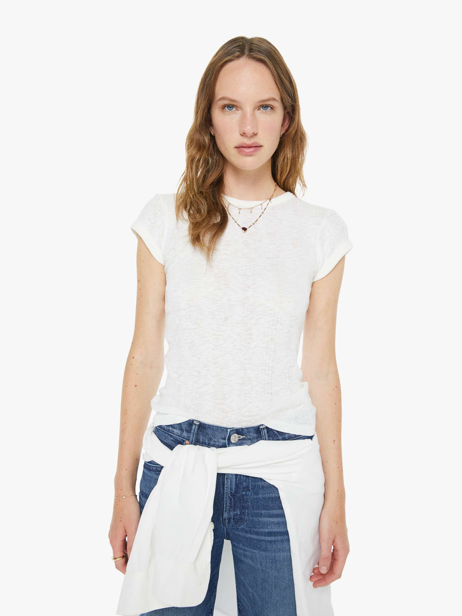 Mother Denim The Flutter Short Fray