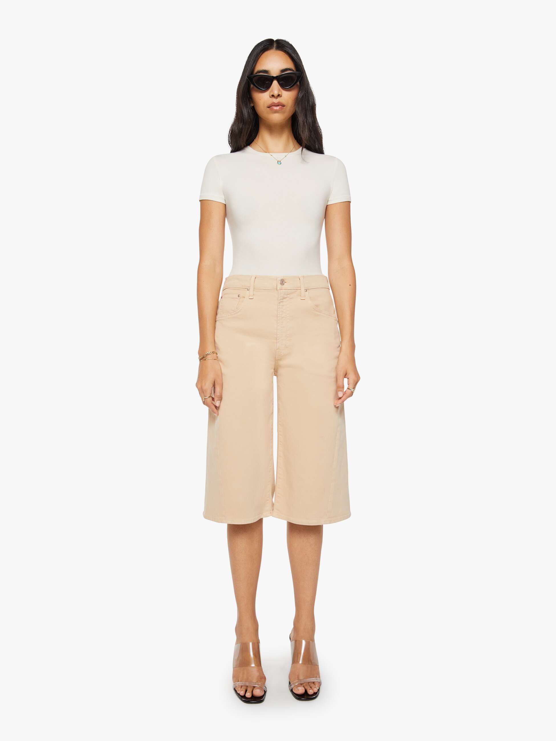 Mother Denim The Whole Lot Twist Zip