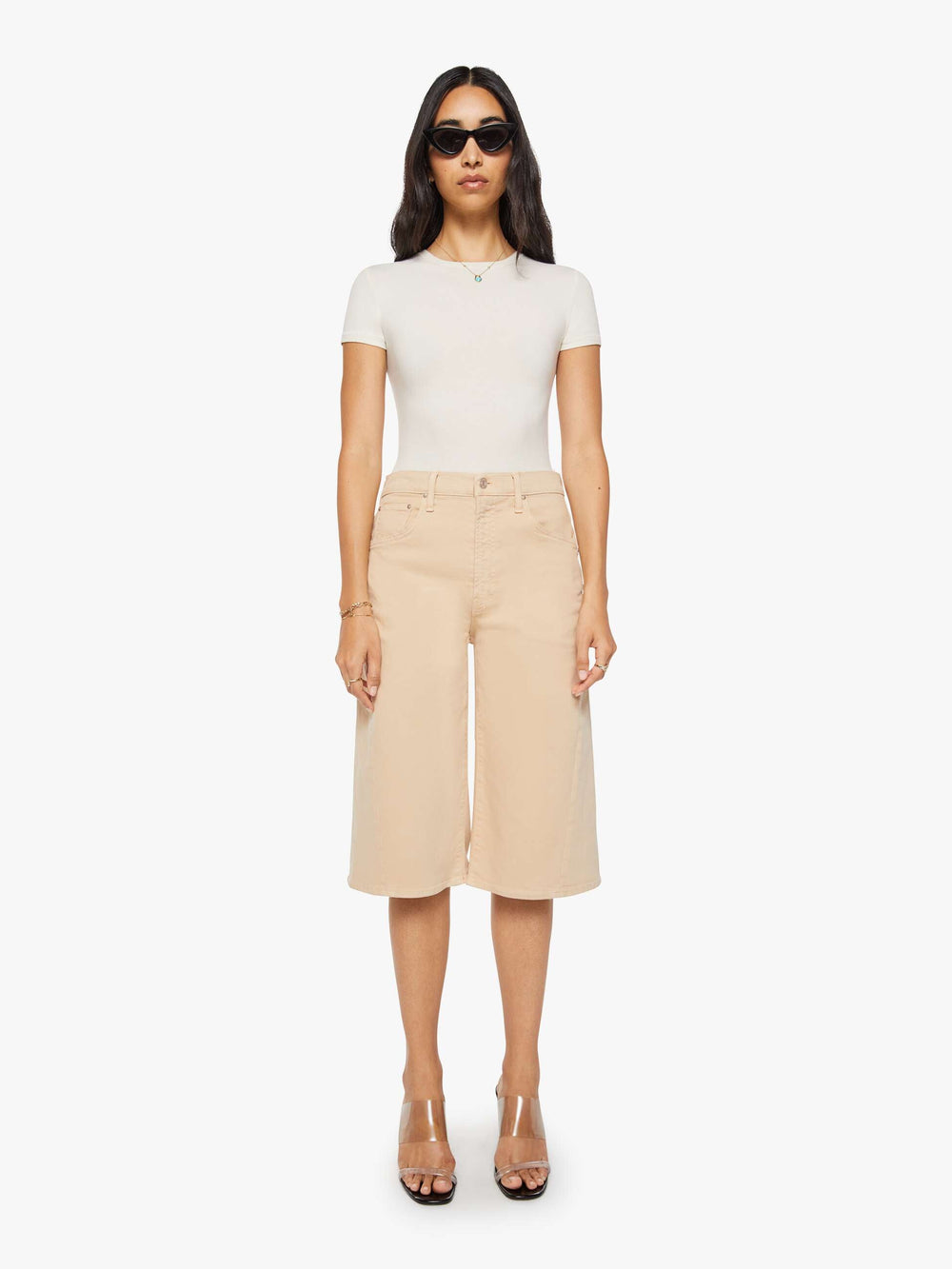 Mother Denim The Whole Lot Twist Zip