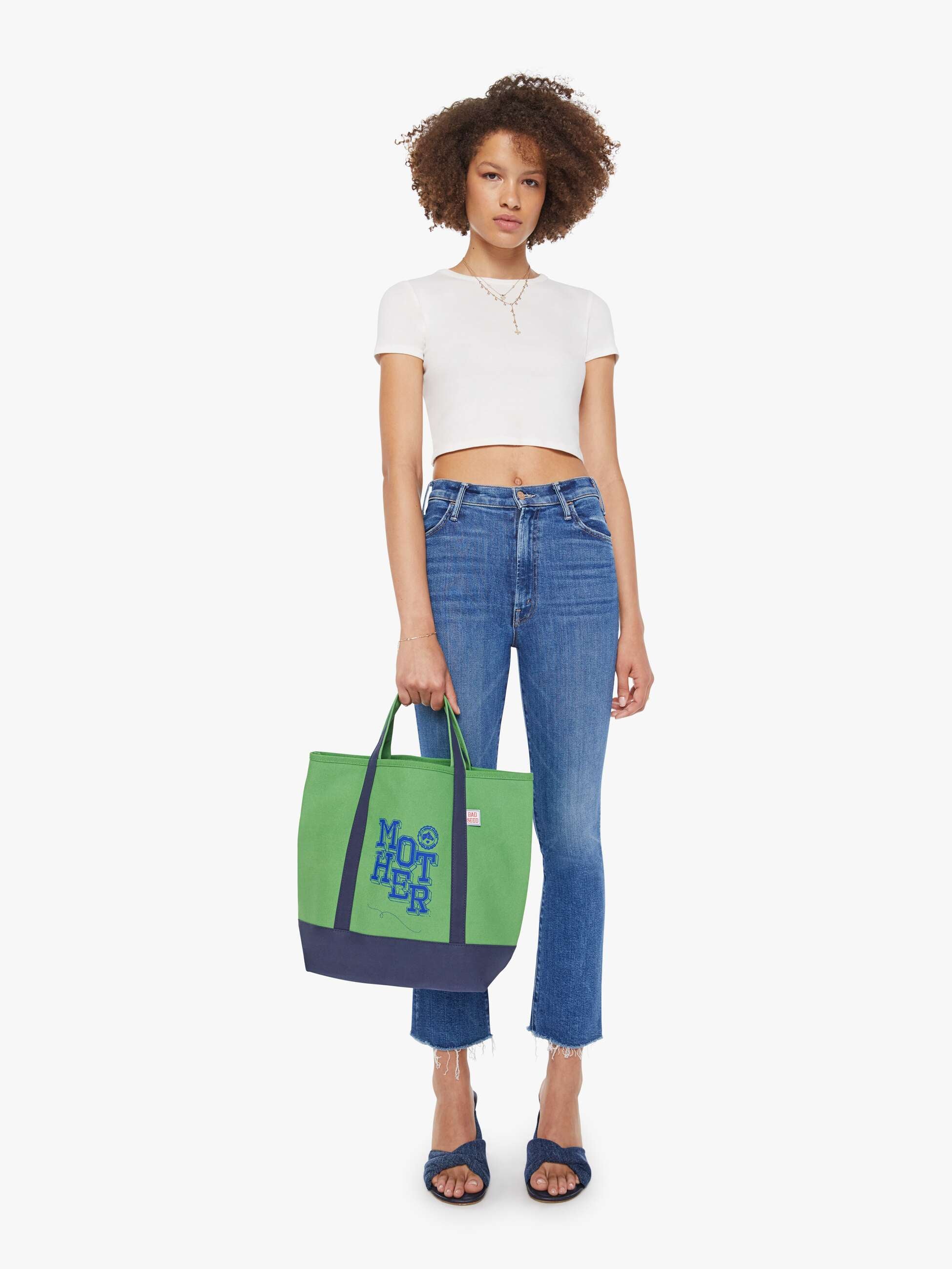 Mother Denim The Canvas Tote Bag