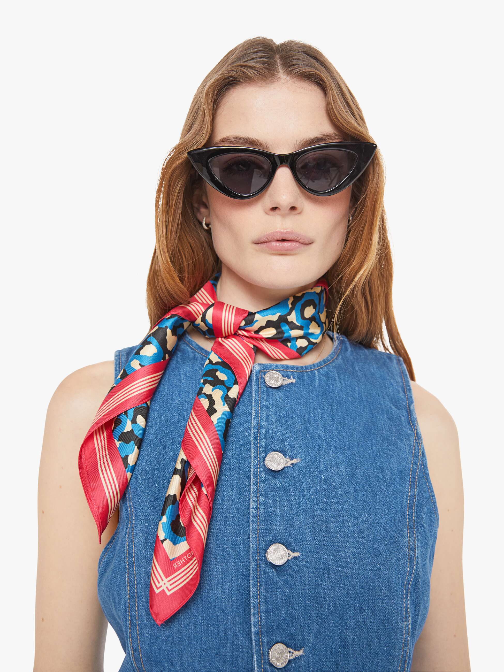 Mother Denim The Scarf It Down