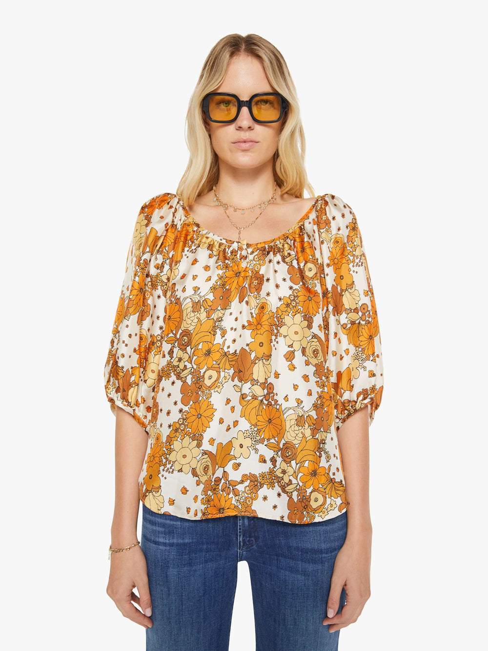Mother Denim La Prestic Ouiston Moisson Top