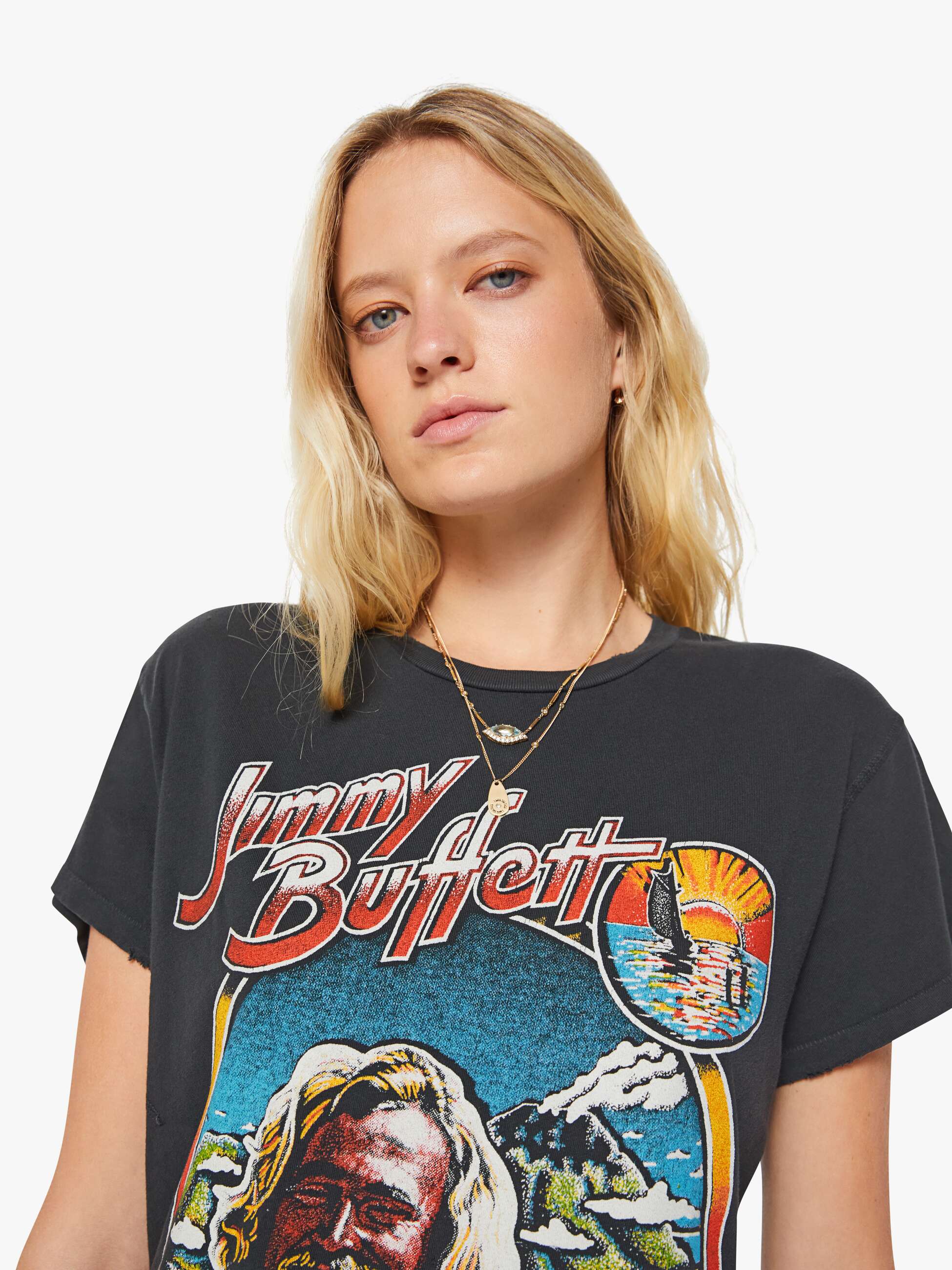 Mother Denim MadeWorn Jimmy Buffet Tee