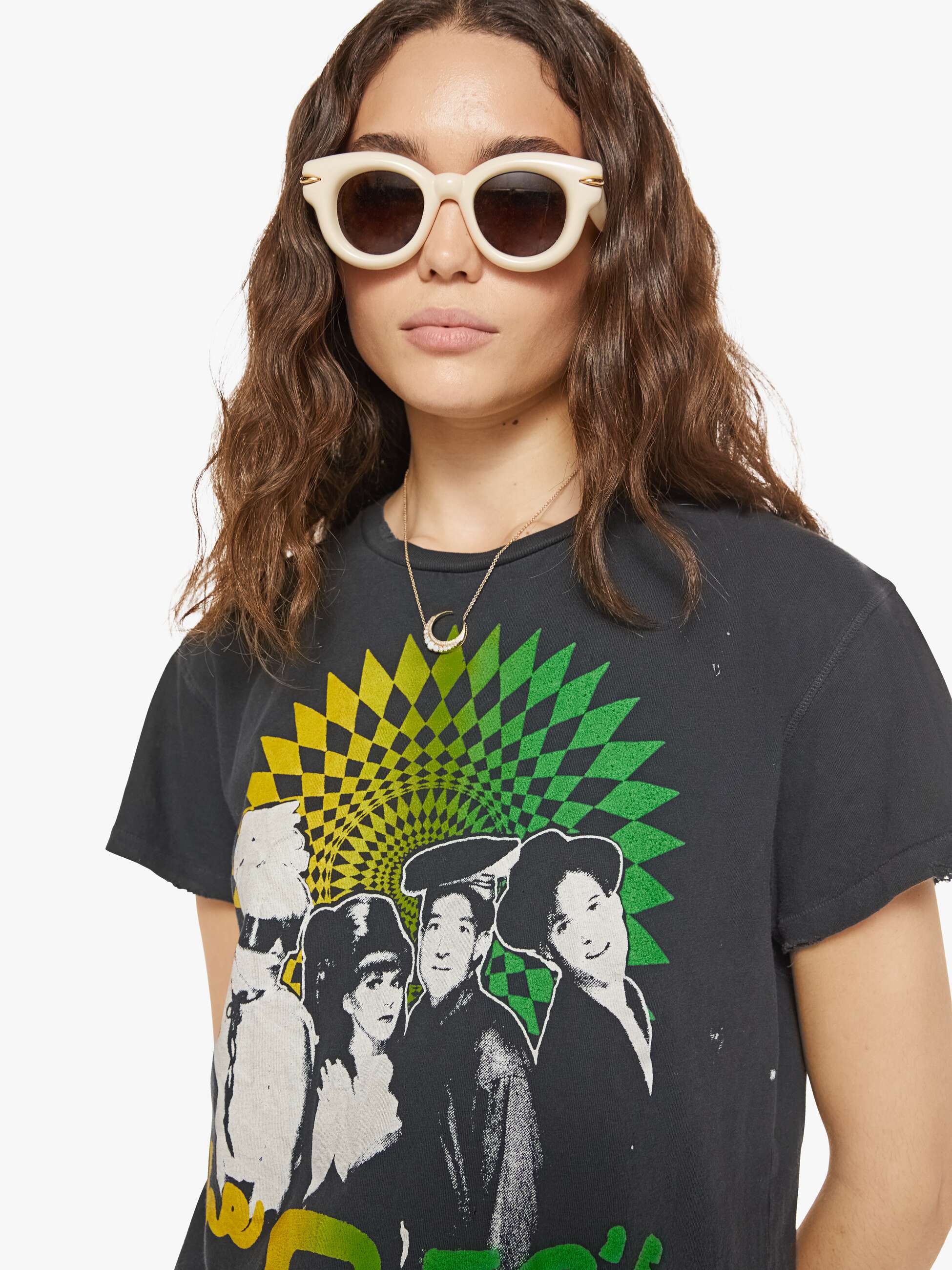 Mother Denim MadeWorn B52S Tee