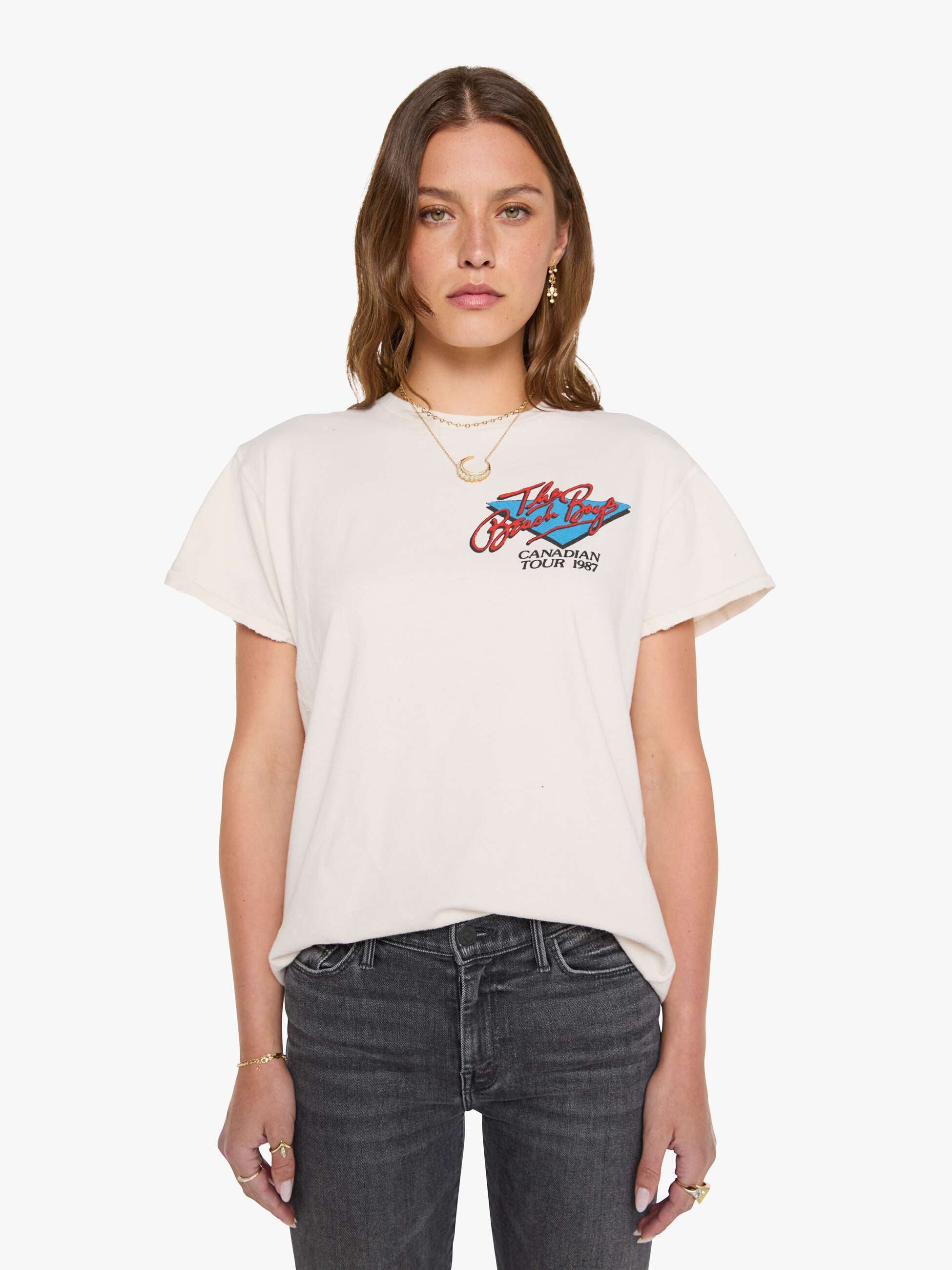 Mother Denim MadeWorn The Beach Boys Tees
