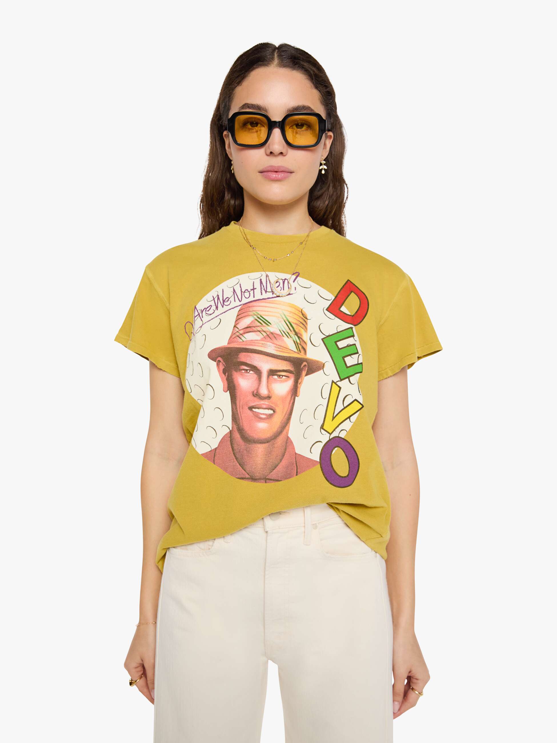 Mother Denim MadeWorn Devo Tee