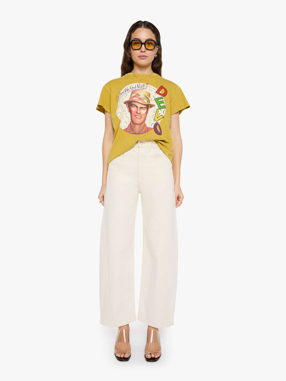 Mother Denim MadeWorn Devo Tee