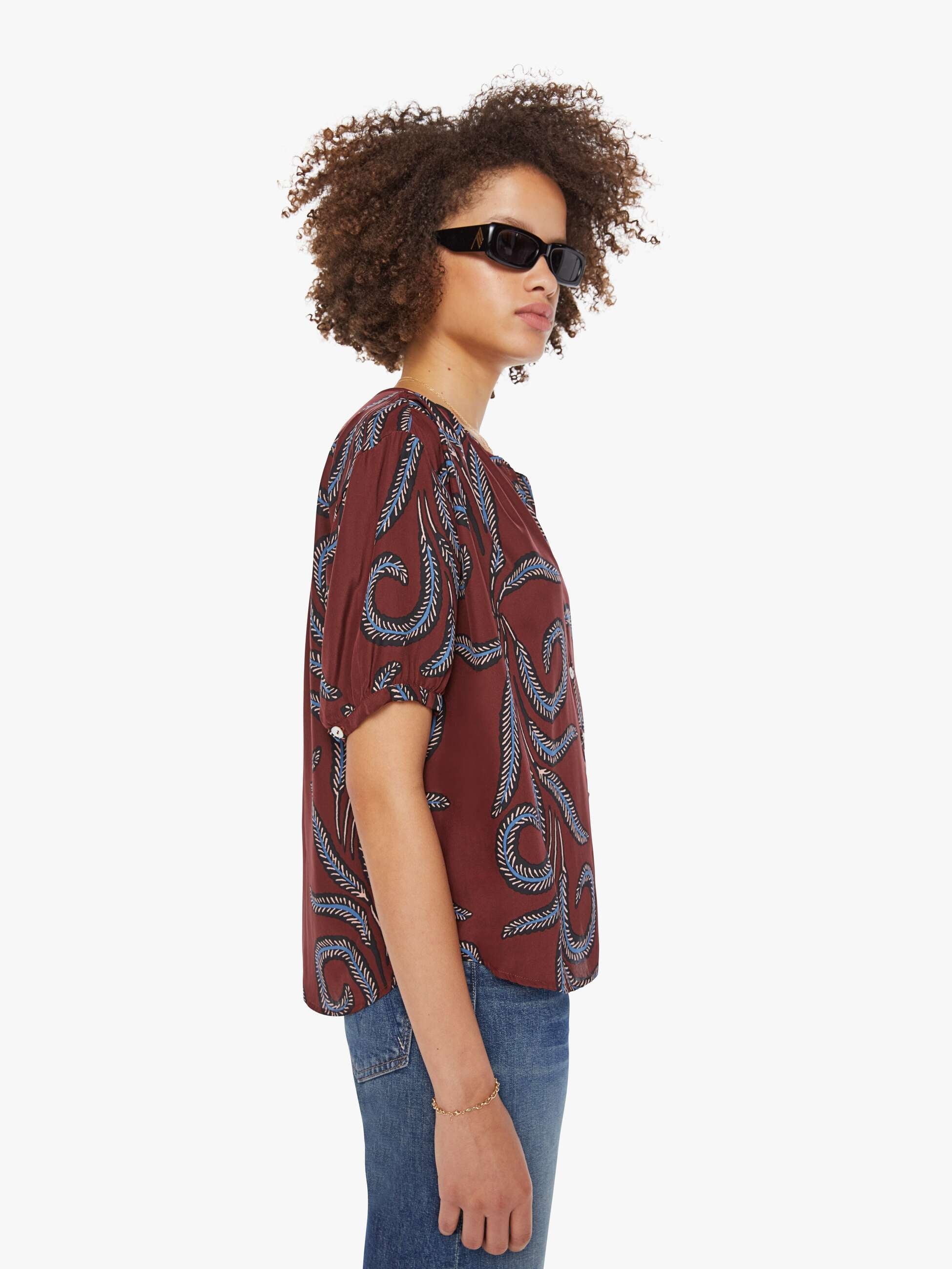 Mother Denim Natalie Martin Violet Top