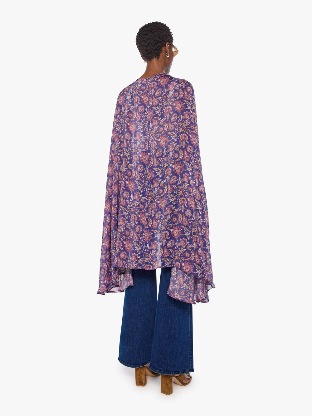 Mother Denim Natalie Martin Karis Long Cape