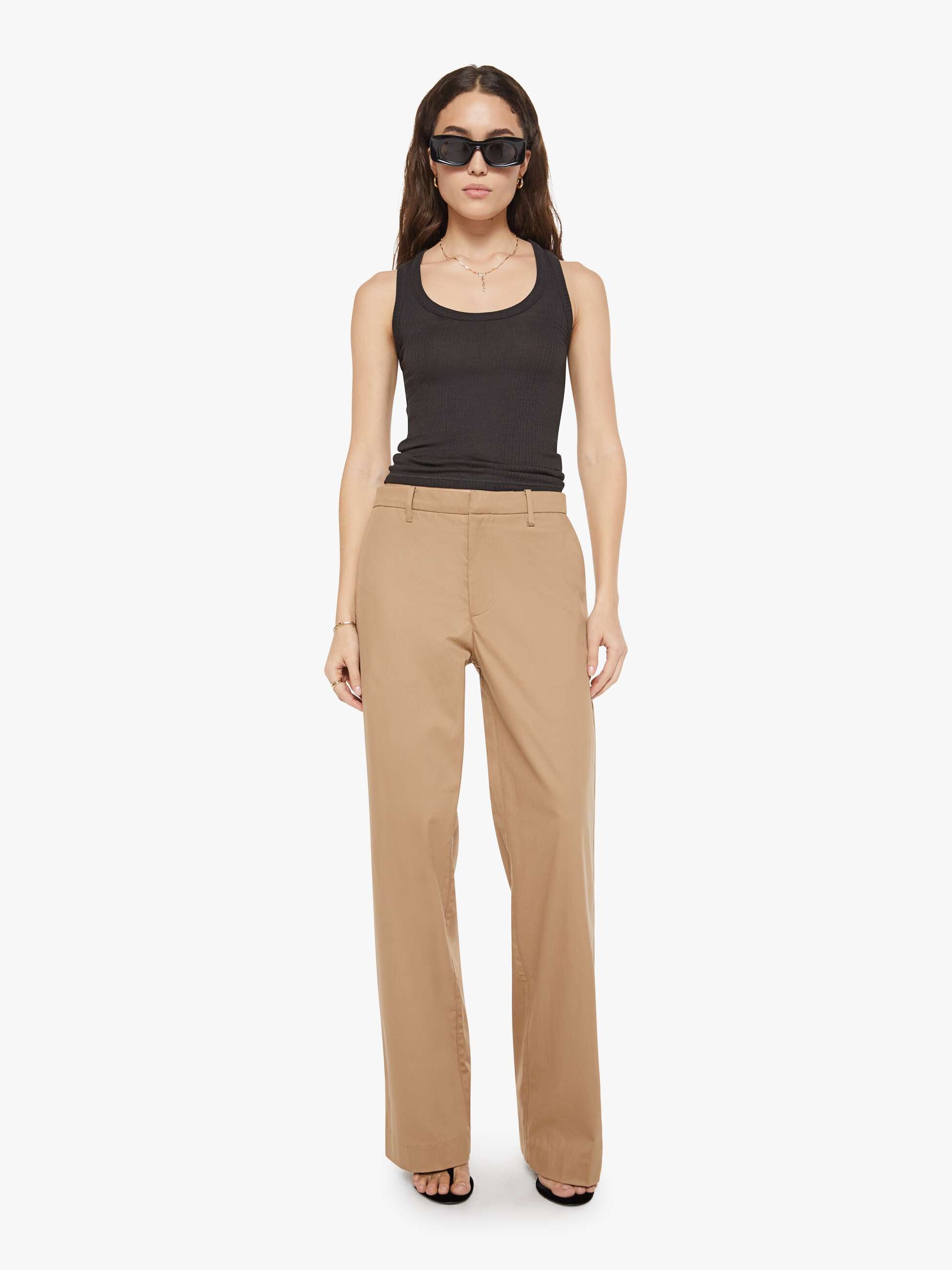 Mother Denim SPRWMN Straight Leg Trousers