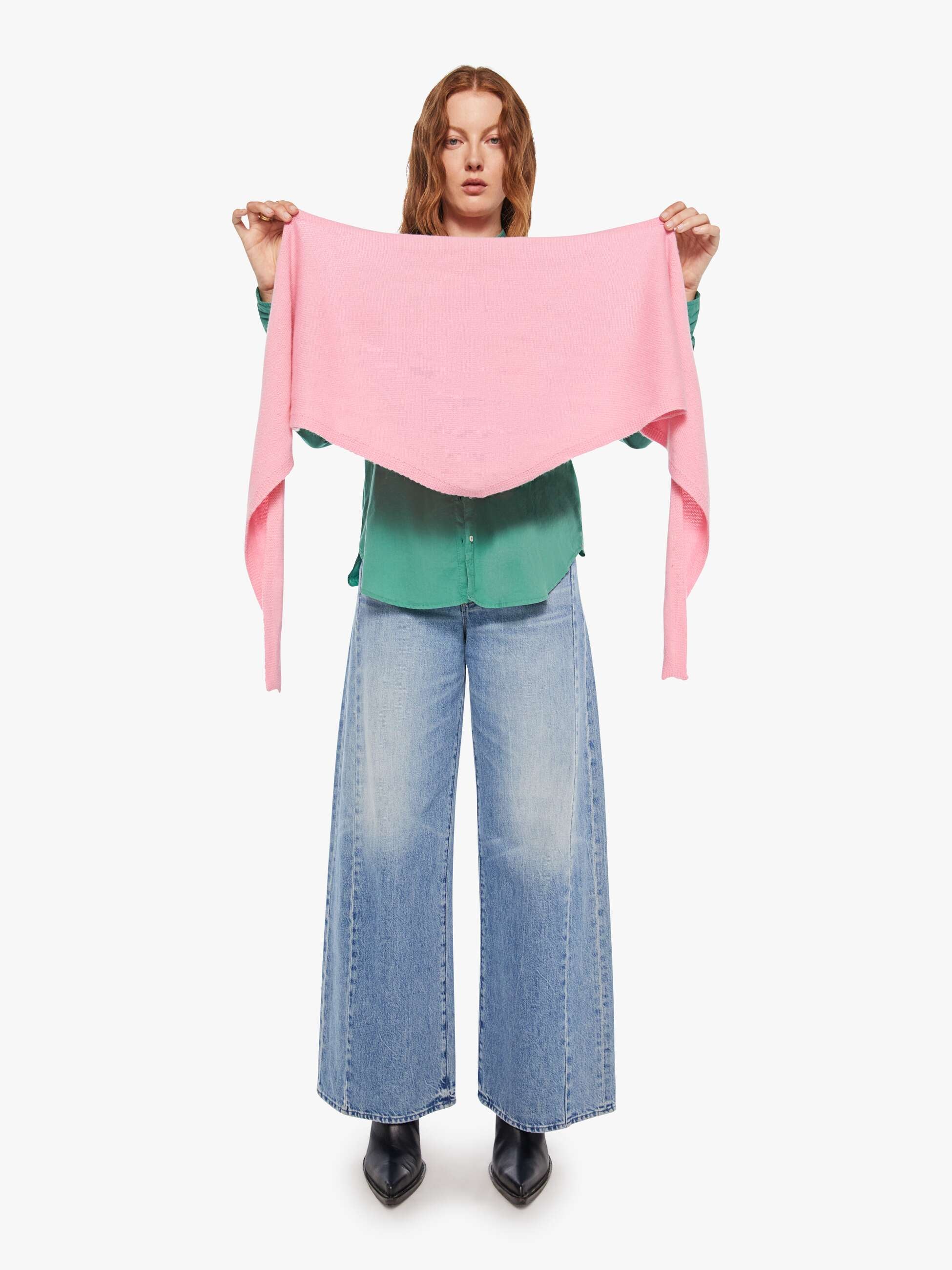 Mother Denim XI-LE PETIT SCARF GUMBALL