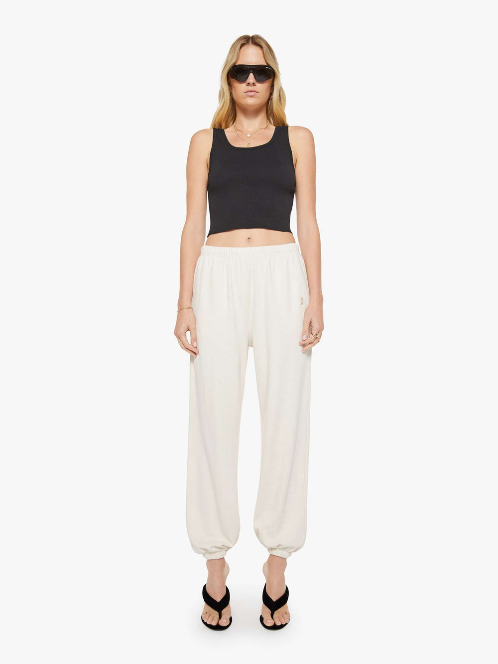 Mother Denim Eterne Boyfriend Pocket Sweatpant