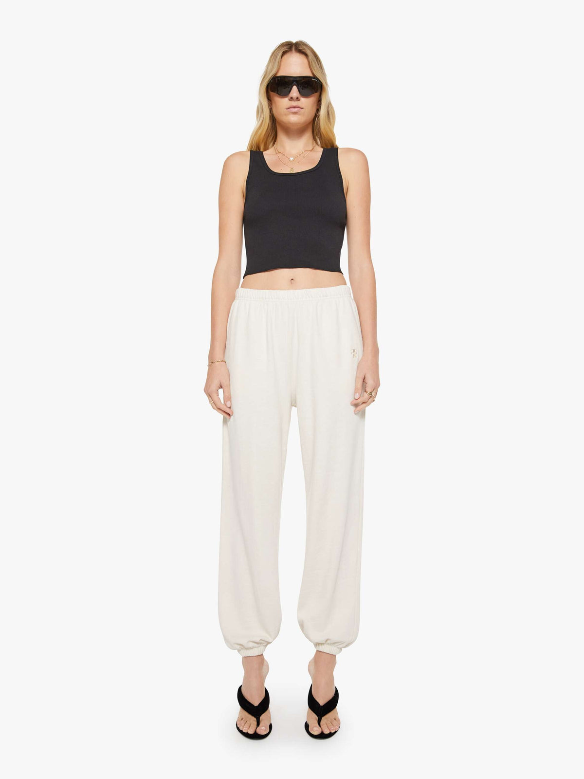 Mother Denim Eterne Boyfriend Pocket Sweatpant