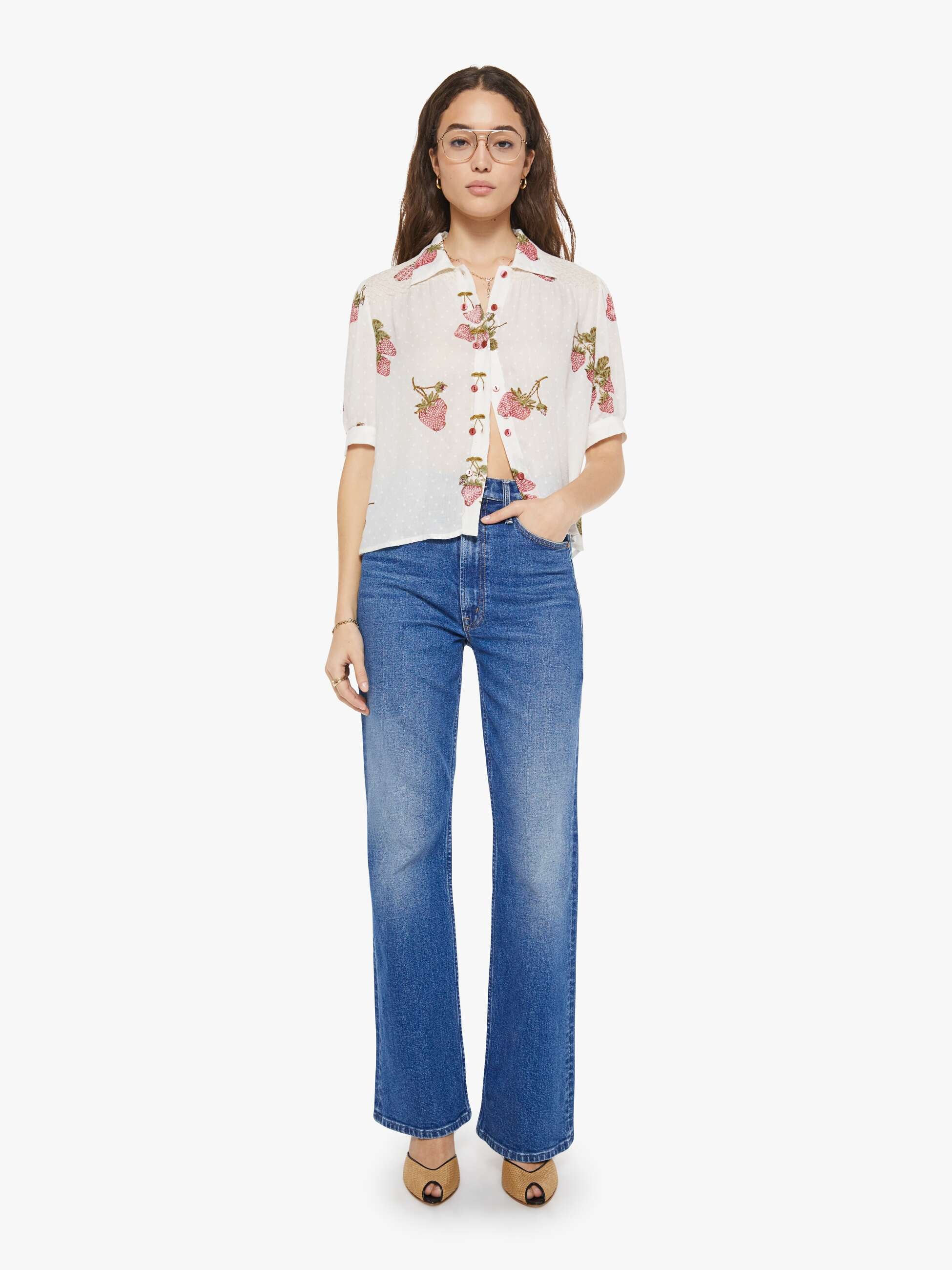 Mother Denim Alix of Bohemia Peyton Shirt
