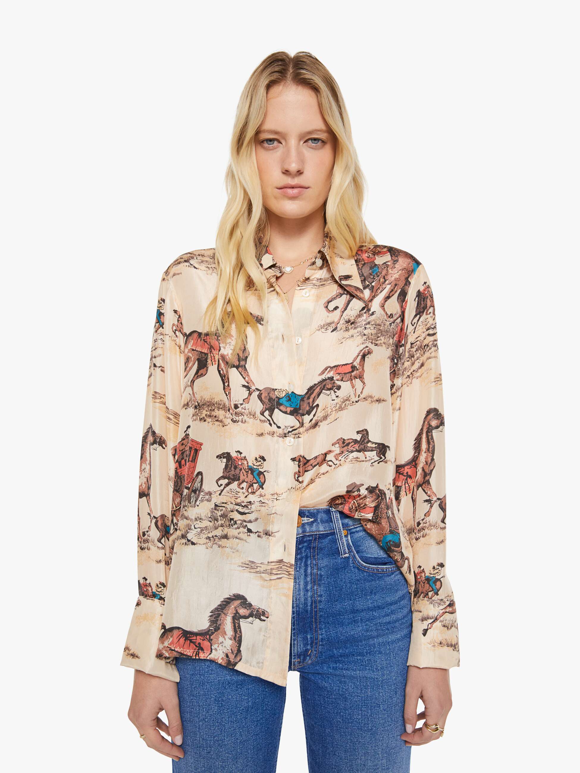 Mother Denim Alix Of Bohemia Dana Shirt