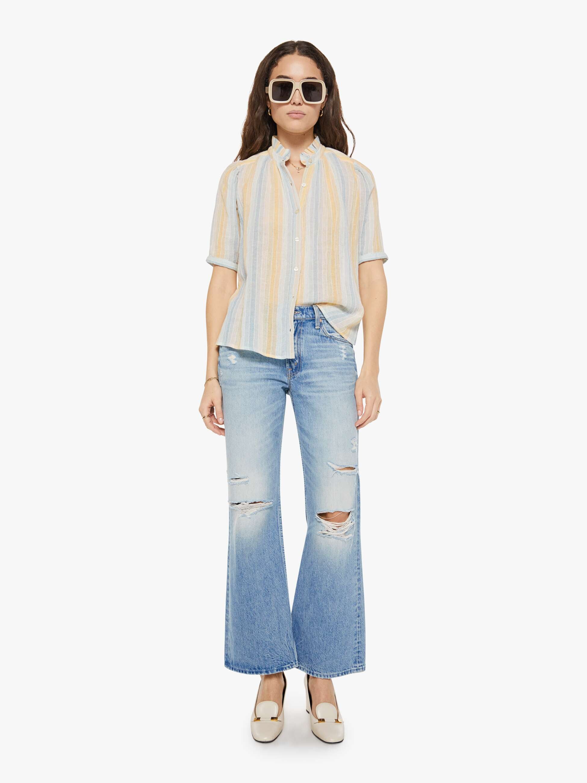 Mother Denim Alix of Bohemia Winnie Shirt