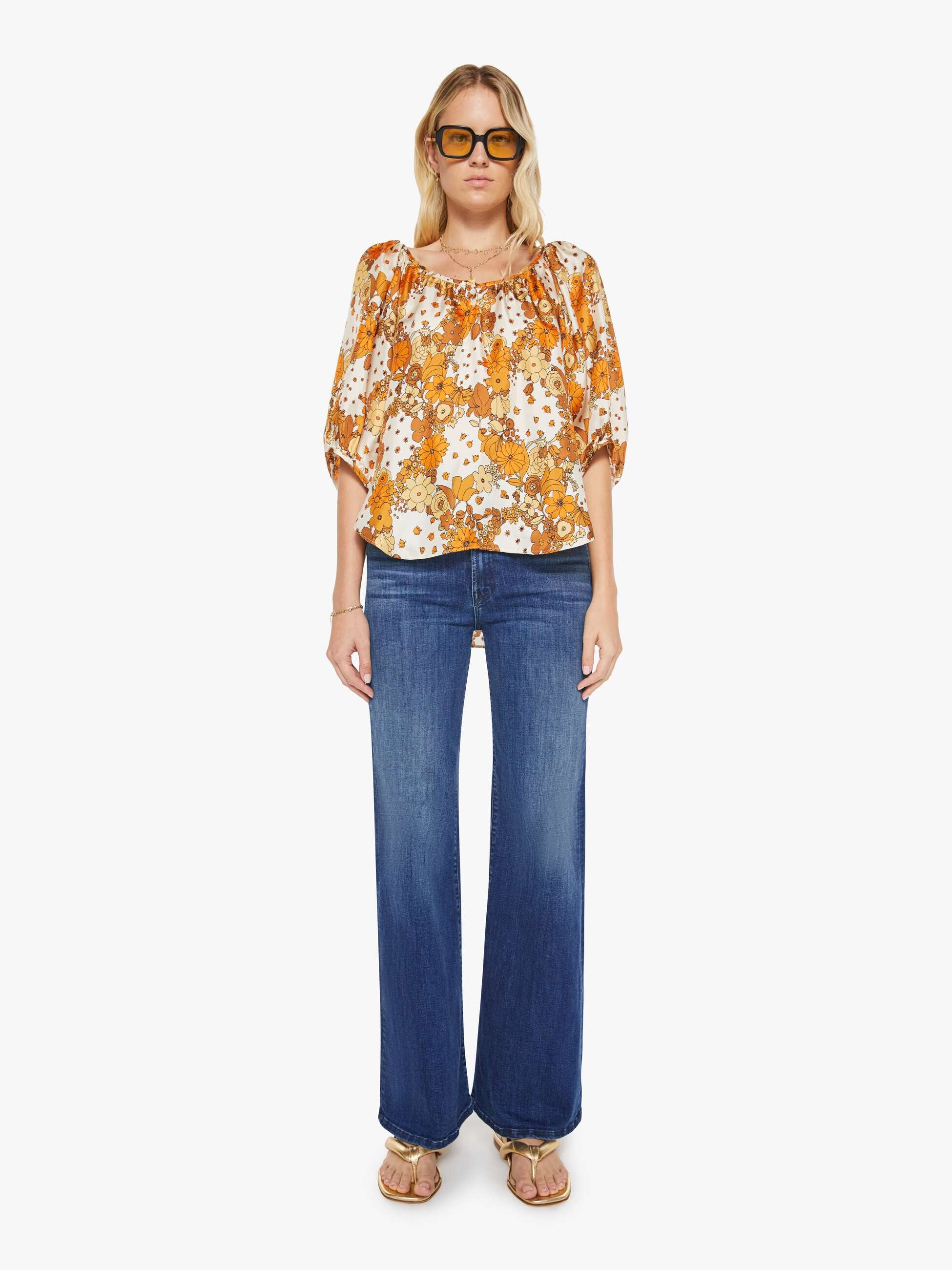 Mother Denim La Prestic Ouiston Moisson Top