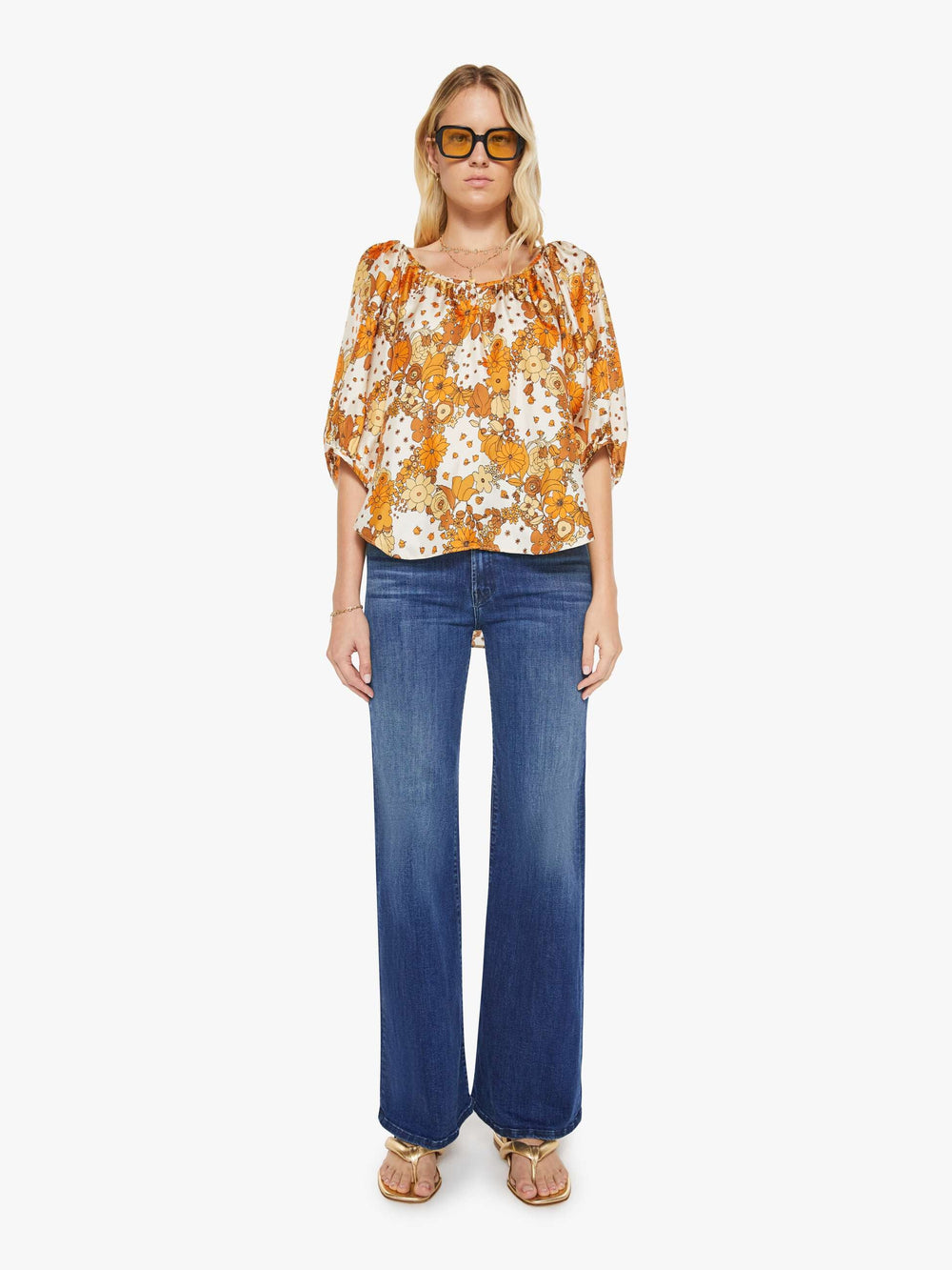 Mother Denim La Prestic Ouiston Moisson Top