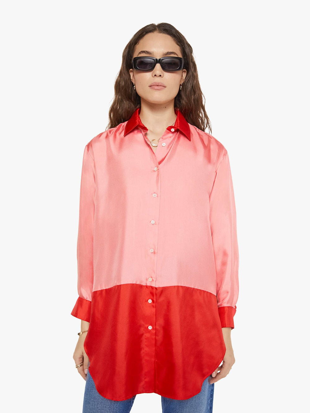 Mother Denim La Prestic Ouiston Liquette Top