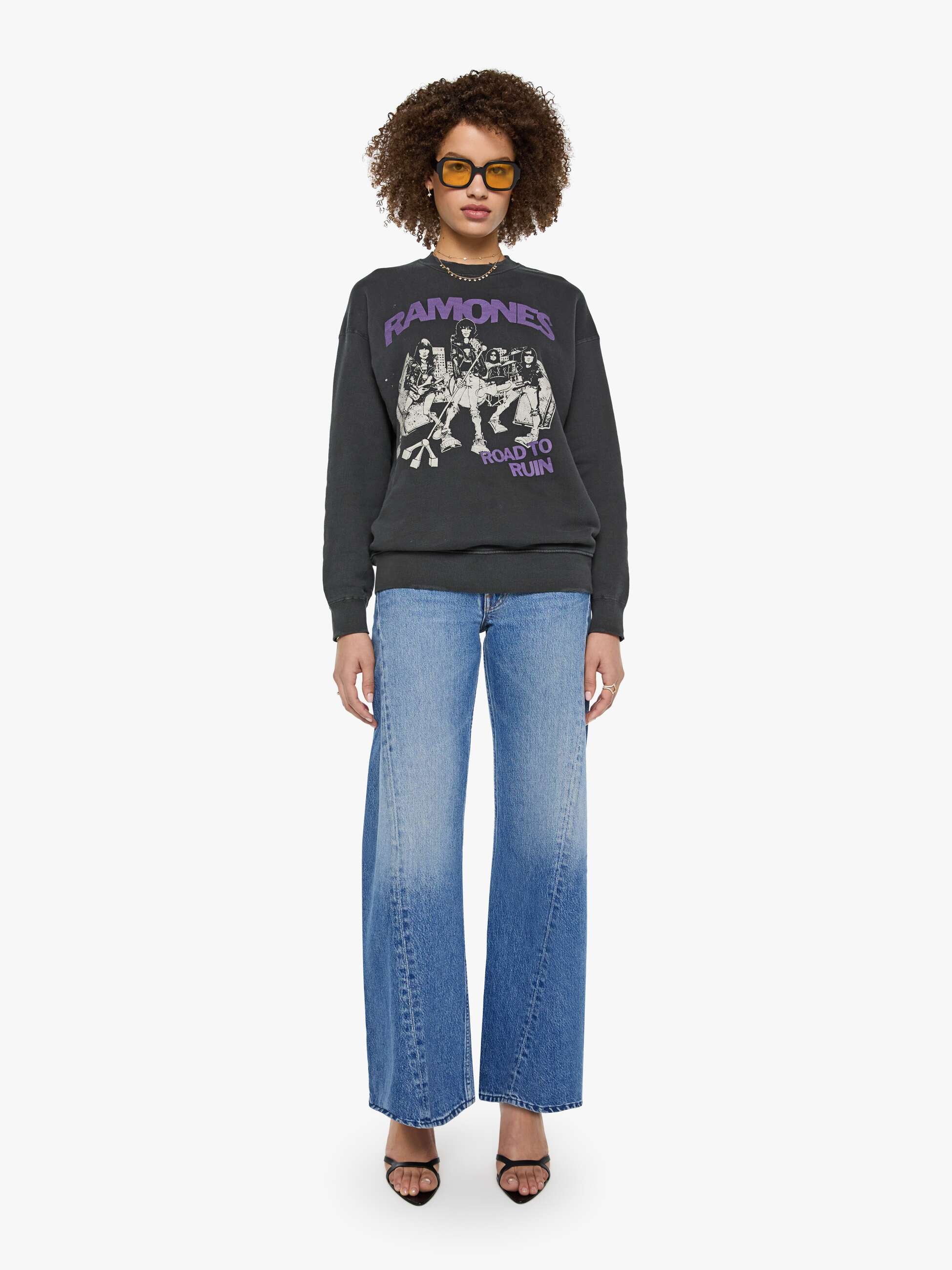 Mother Denim MadeWorn Ramones Sweatshirt