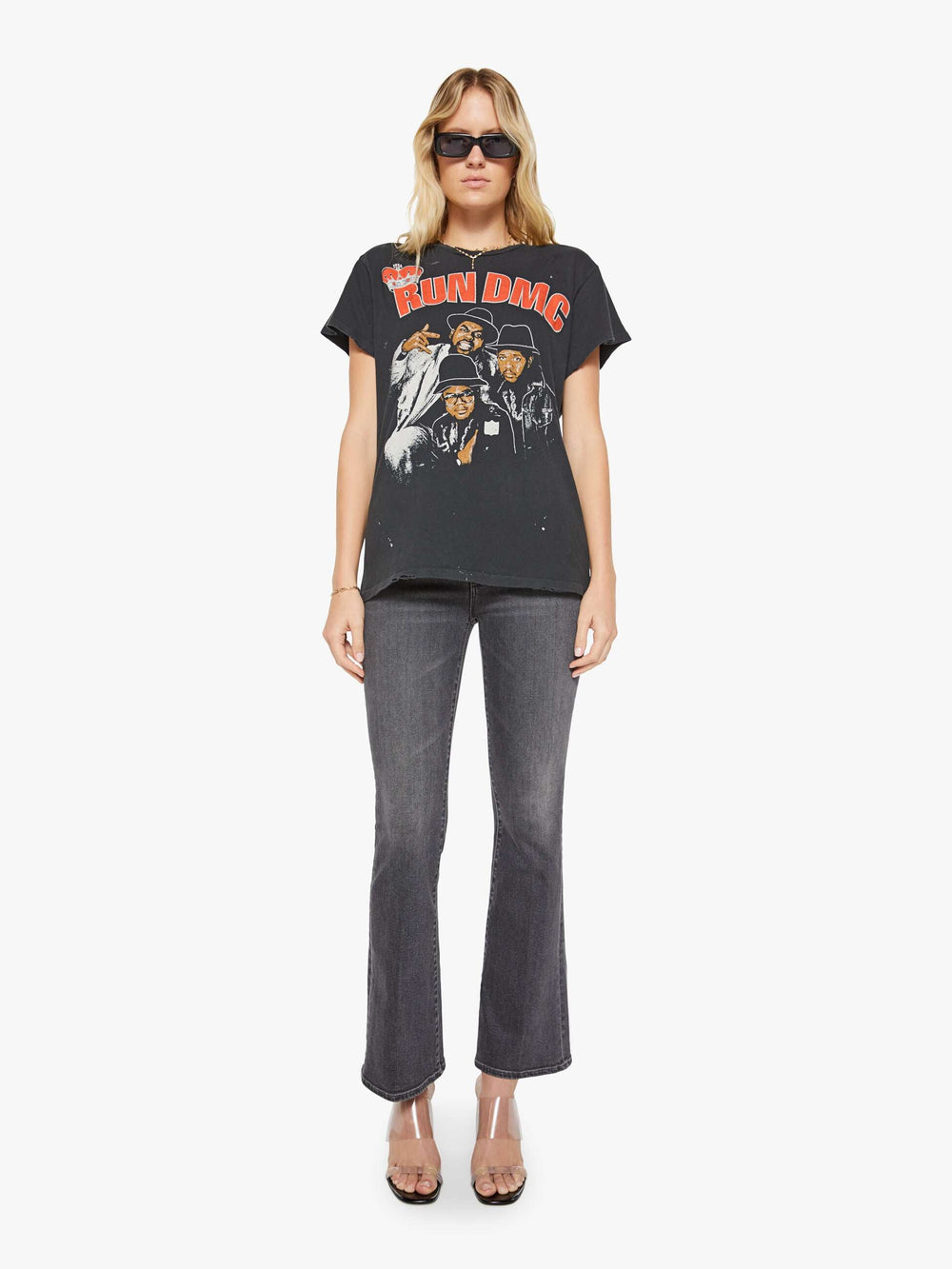 Mother Denim MadeWorn Run DMC Tee