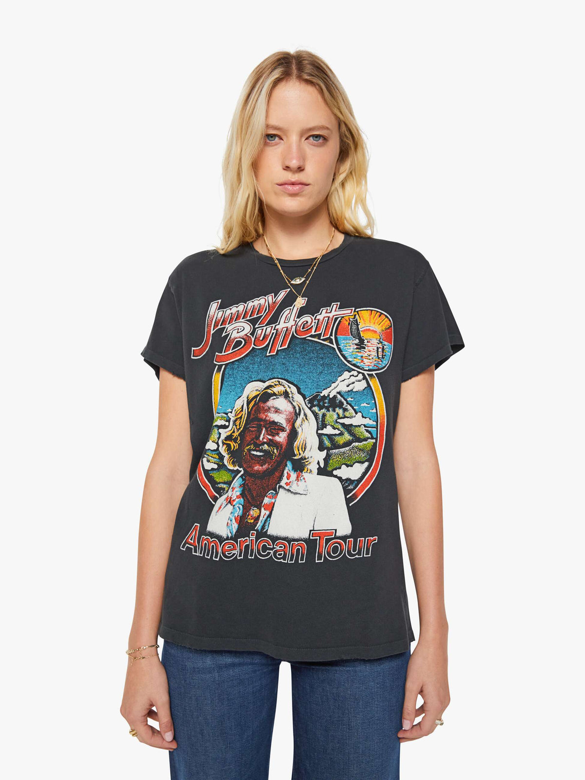 Mother Denim MadeWorn Jimmy Buffet Tee