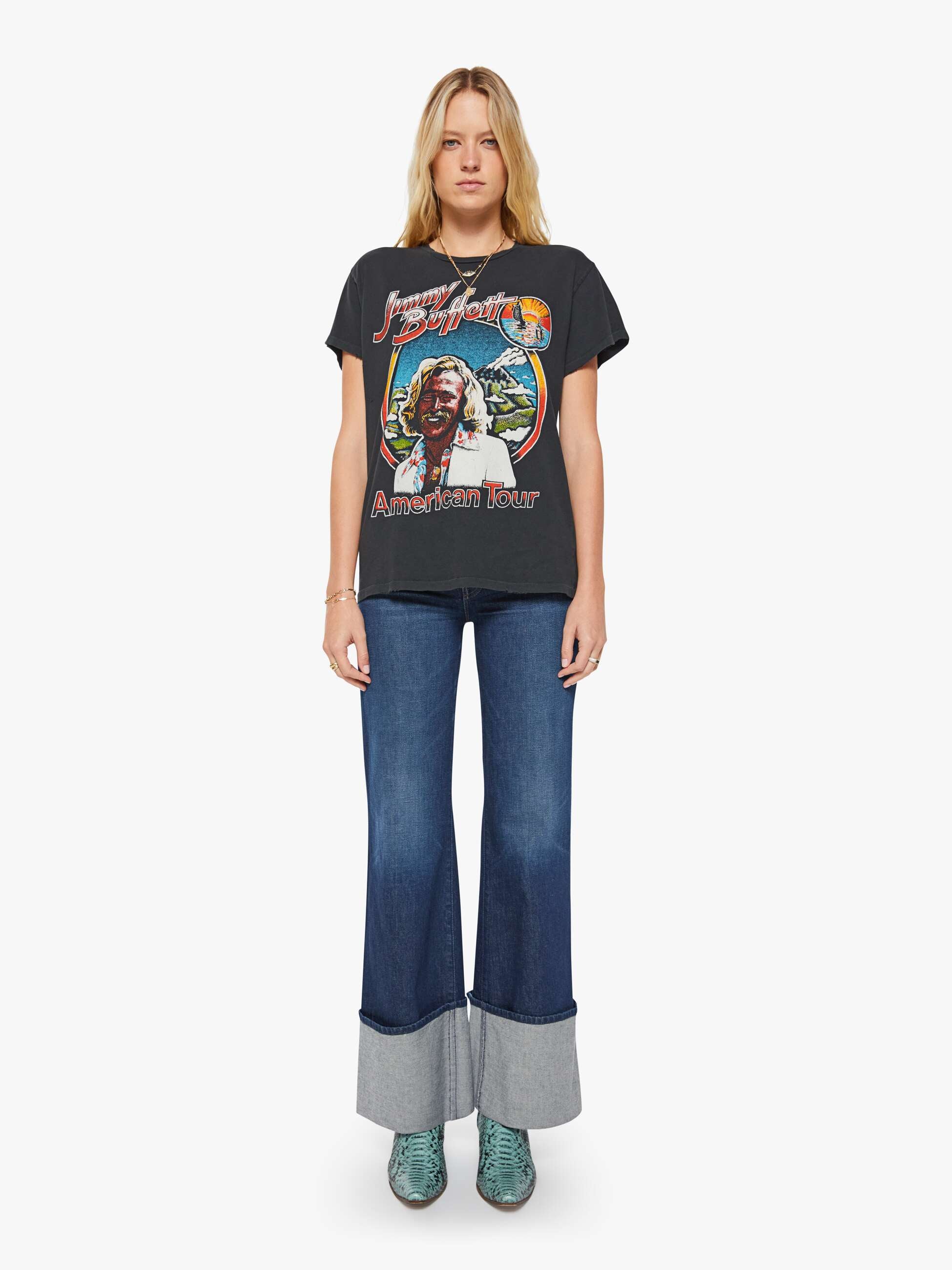 Mother Denim MadeWorn Jimmy Buffet Tee