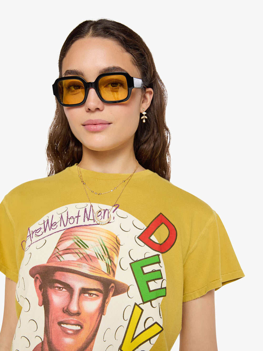 Mother Denim MadeWorn Devo Tee