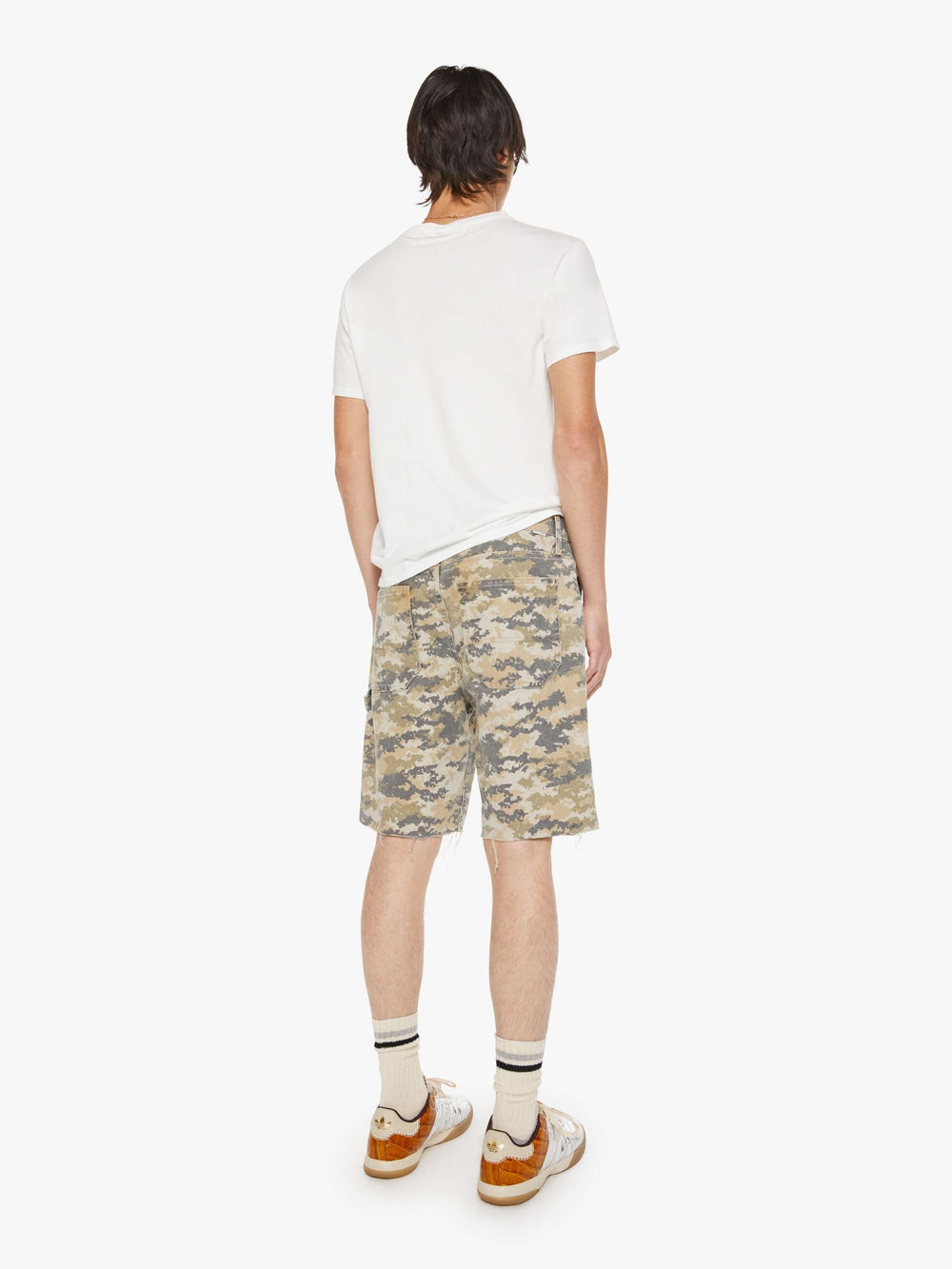 Mother Denim The Bees Knees Short Fray