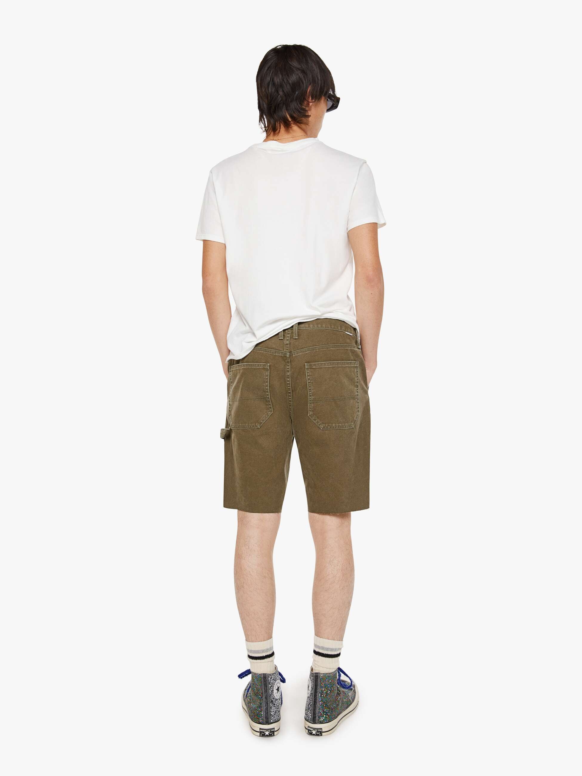 Mother Denim The Bees Knees Short Fray