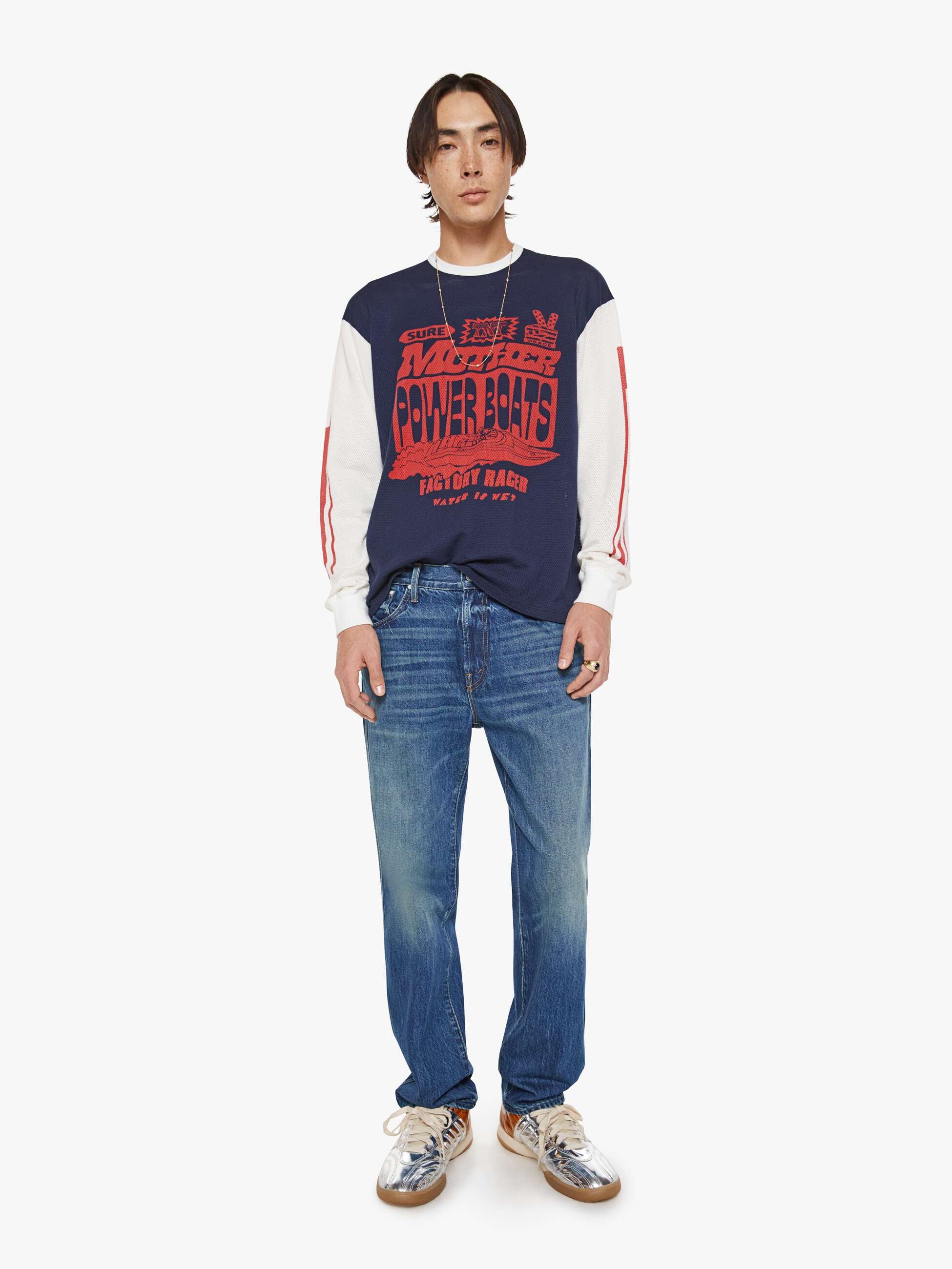 Mother Denim The Long Sleeve Lowdown