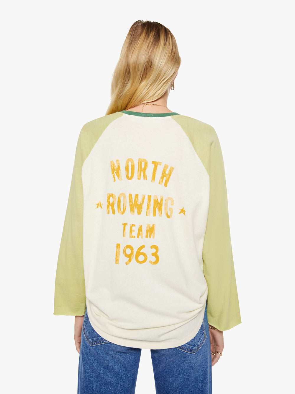Mother Denim The Slugger 3Qtr Fray