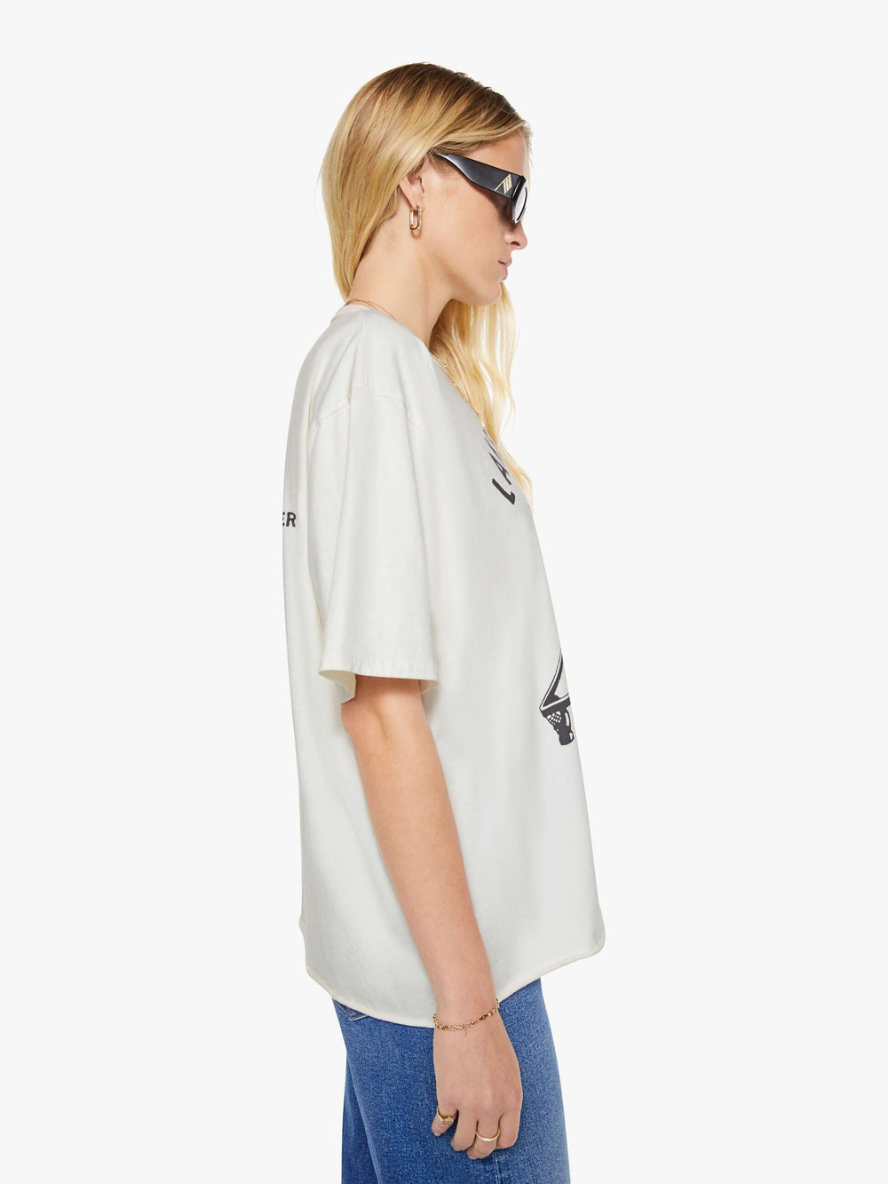 Mother Denim The Cut Off Coops Tee