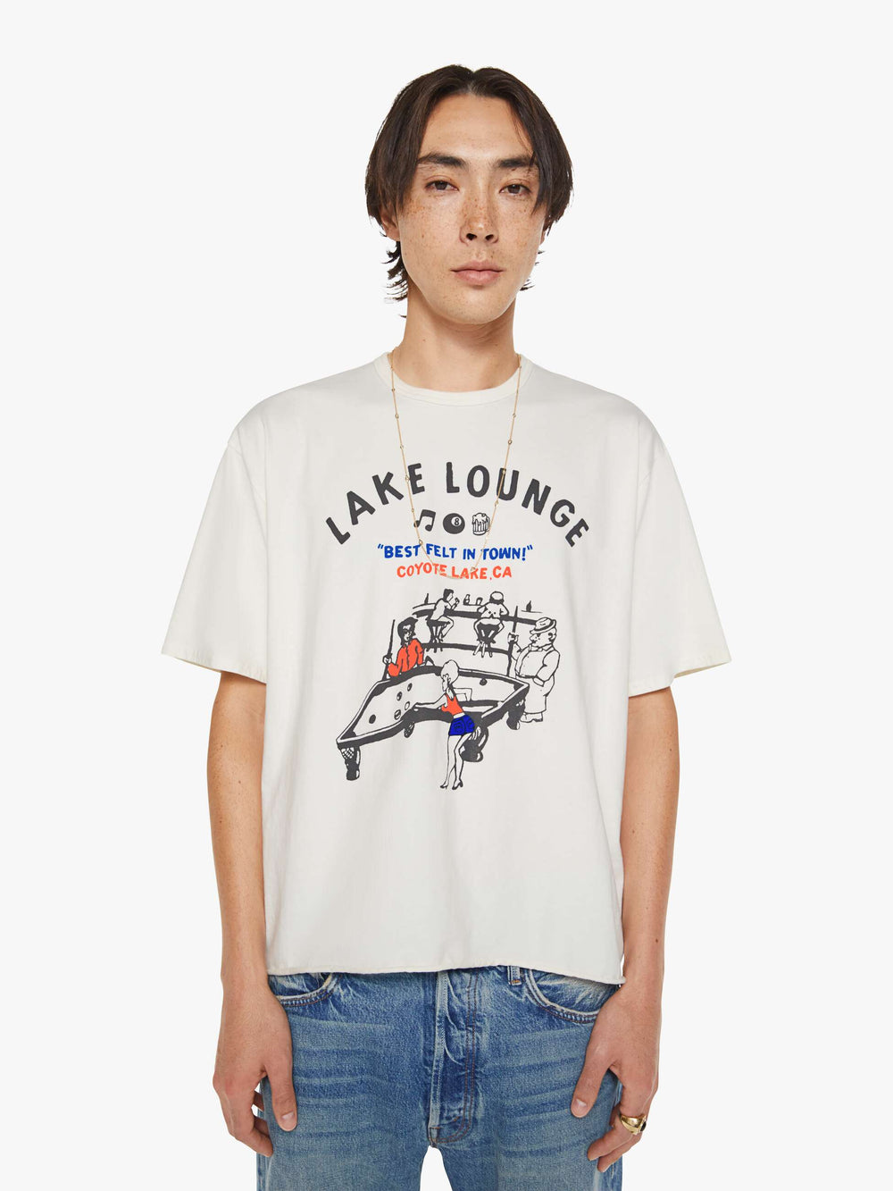 Mother Denim The Cut Off Coops Tee