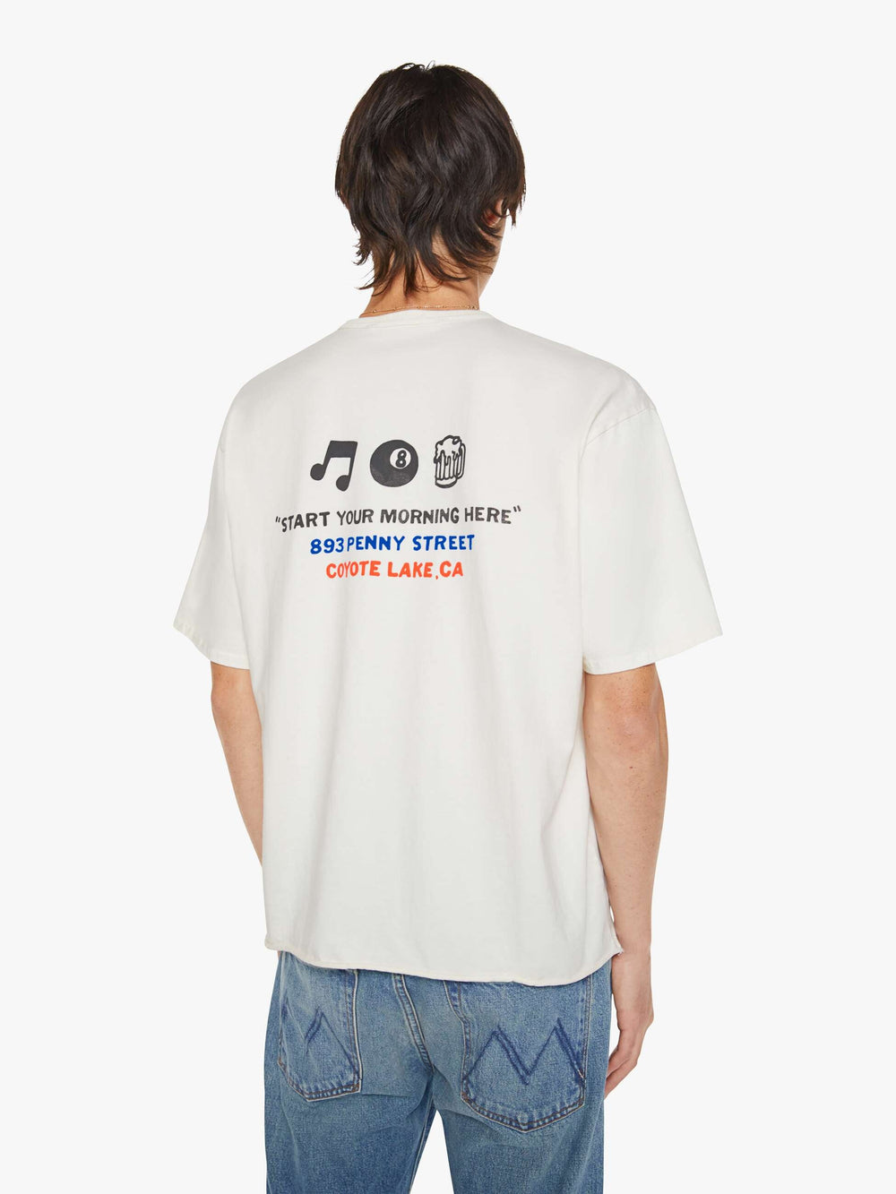 Mother Denim The Cut Off Coops Tee
