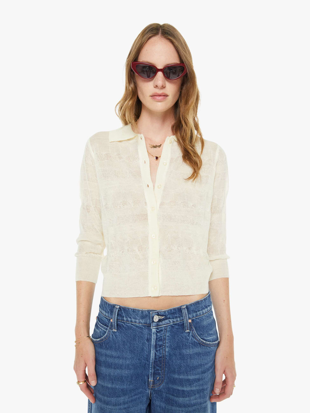 Mother Denim The Ditcher Mini Fray