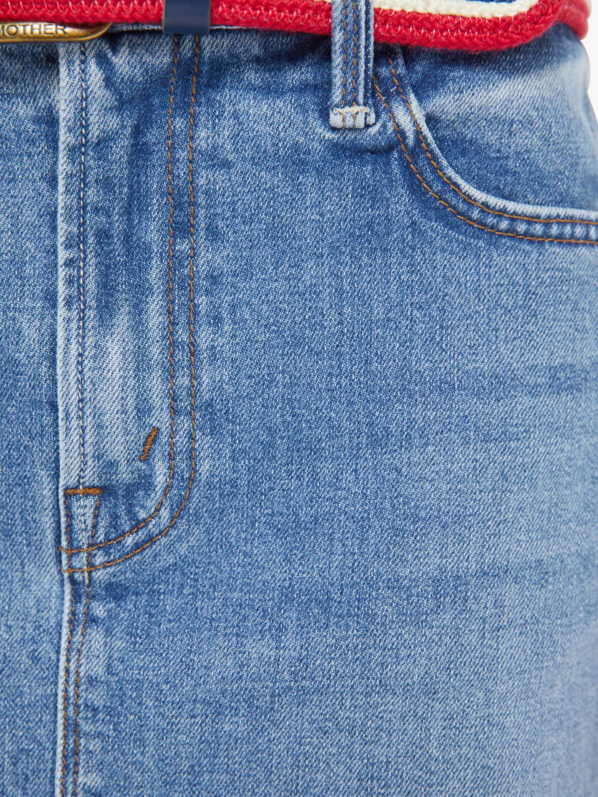 Mother Denim The Ditcher Mini Fray