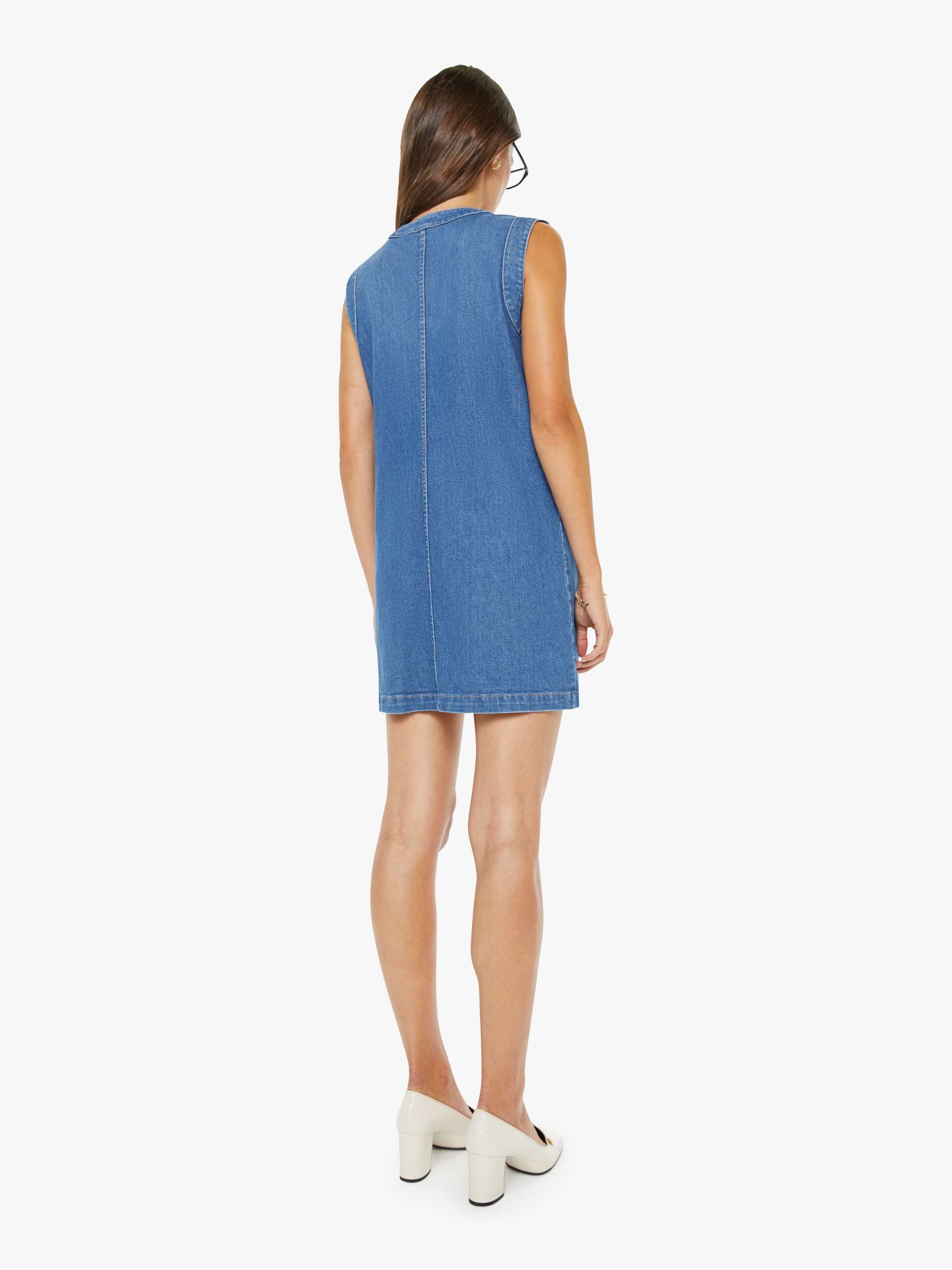 Mother Denim The Stashed Picky Mini Dress