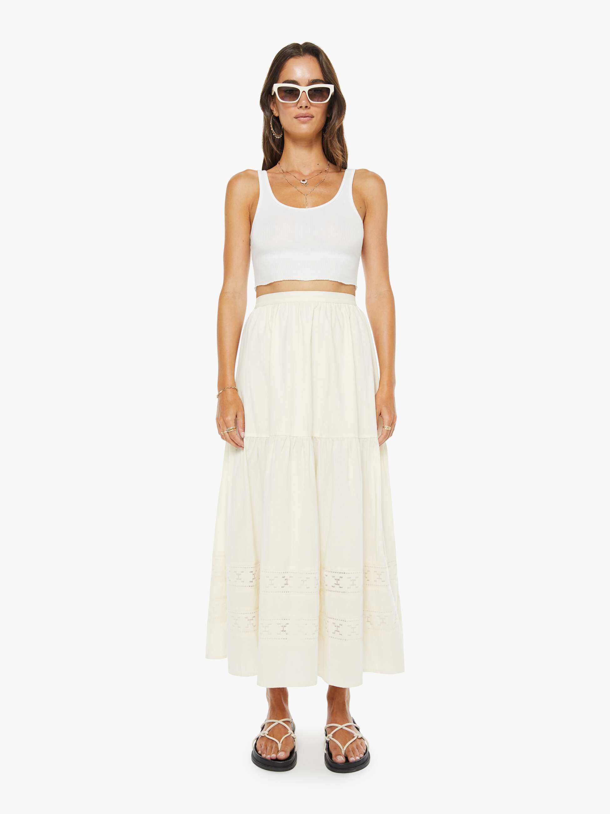 Mother Denim The Memory Lane Maxi