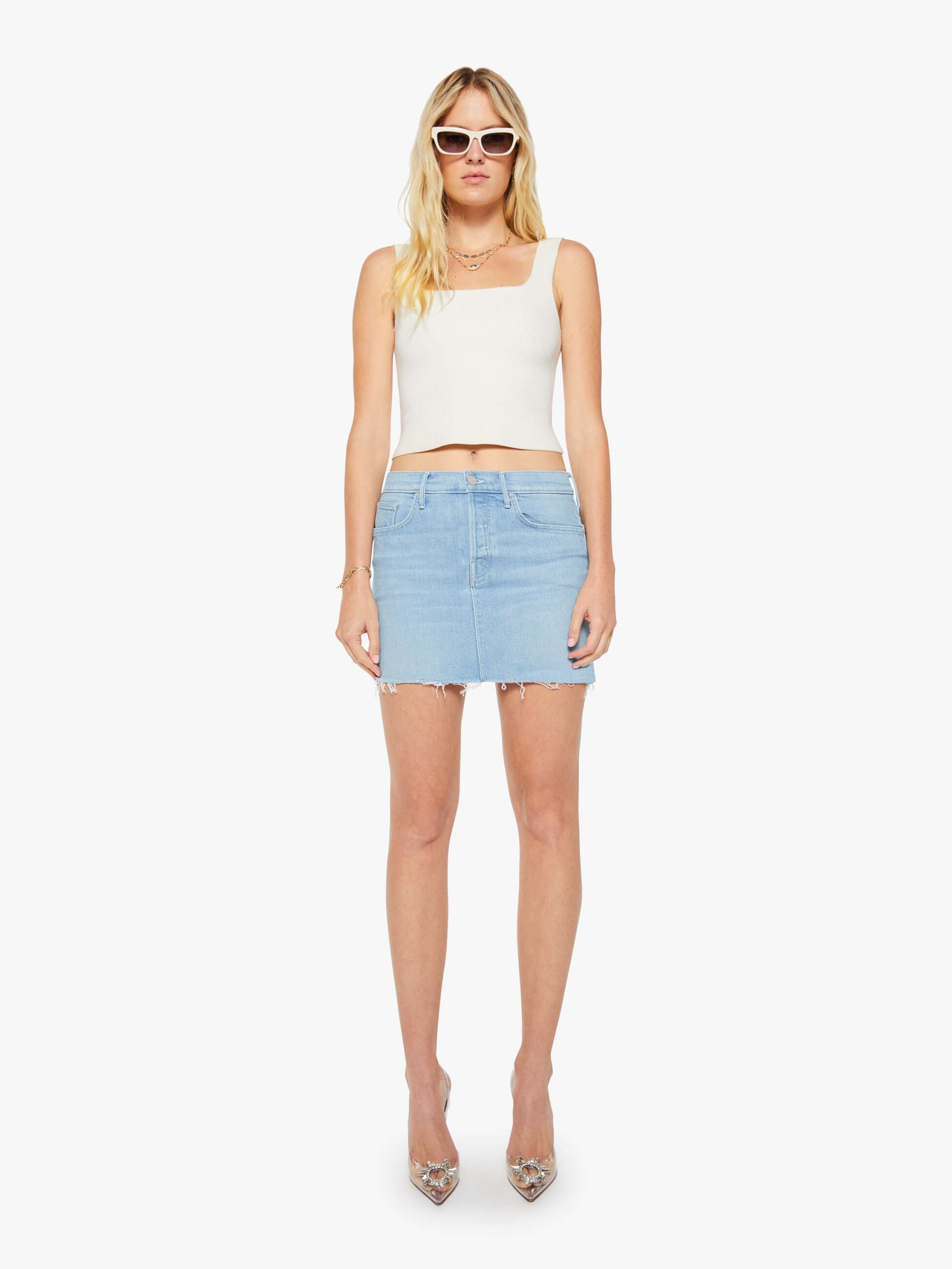 Mother Denim The Vagabond Mini